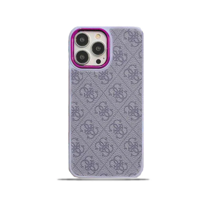 Purple Guess  iPhone Case-MD231025 - Wholesale & Influencer