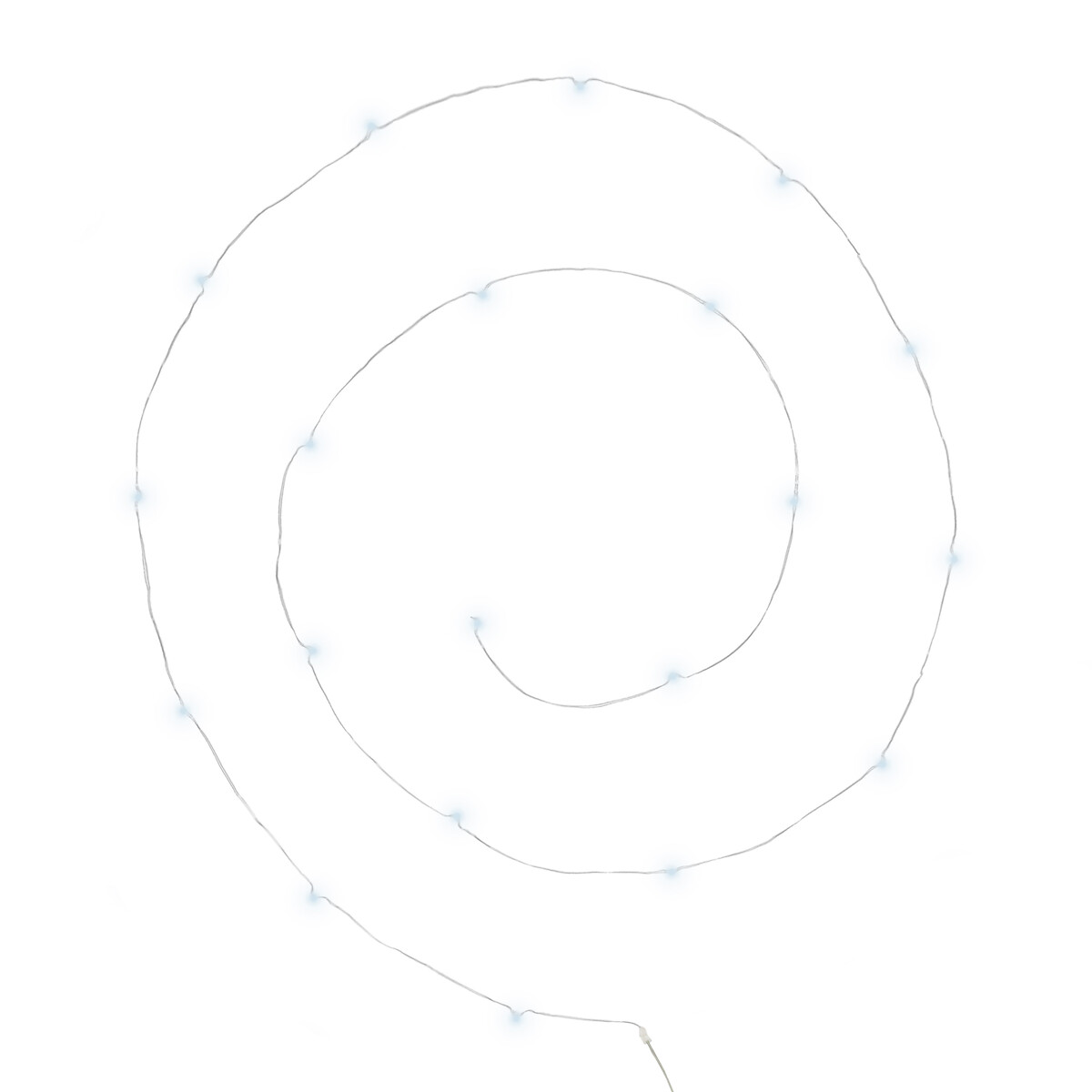 100 micro LED garlands White, L.1000 cm