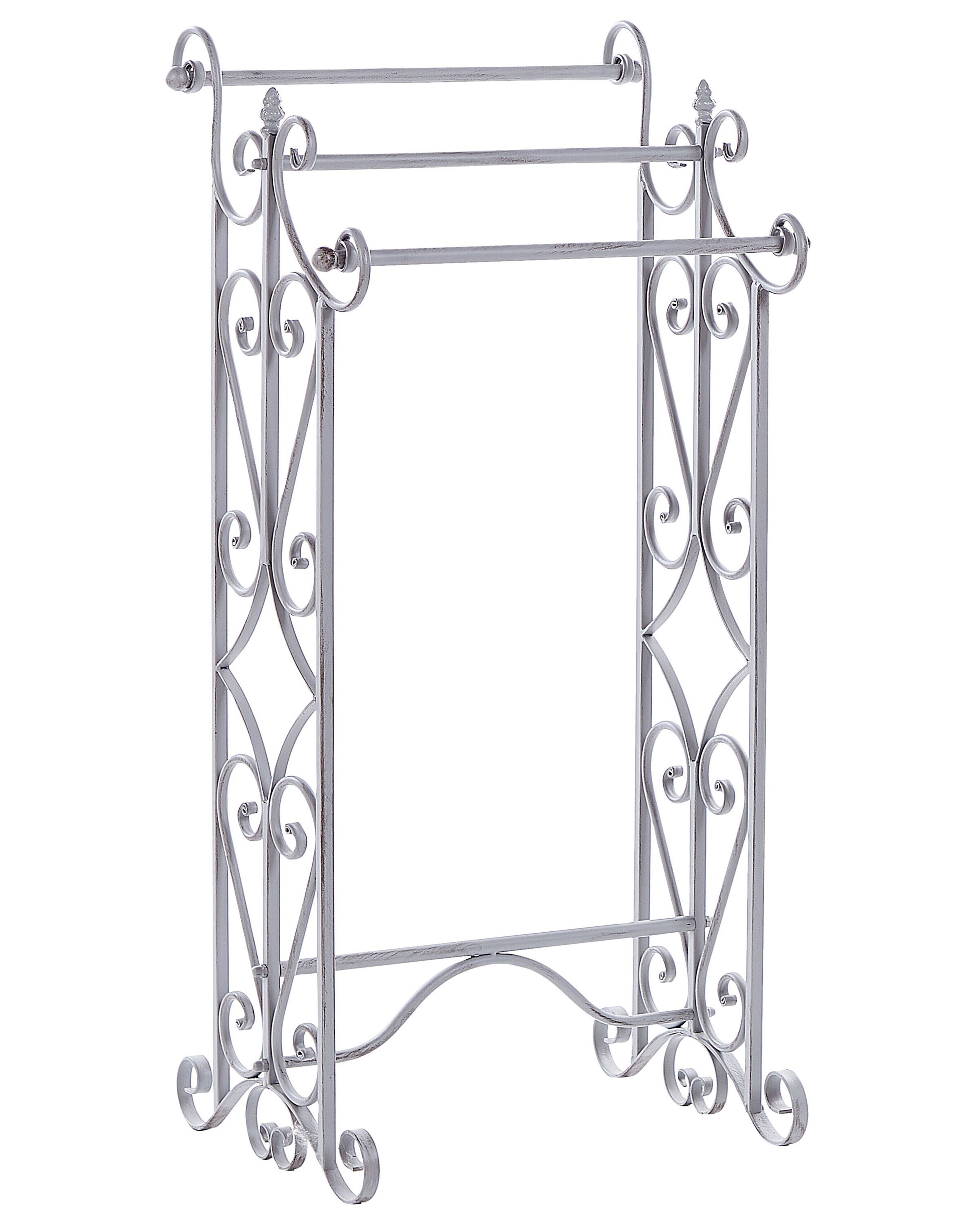Towel Stand CHILLAN Metal Grey