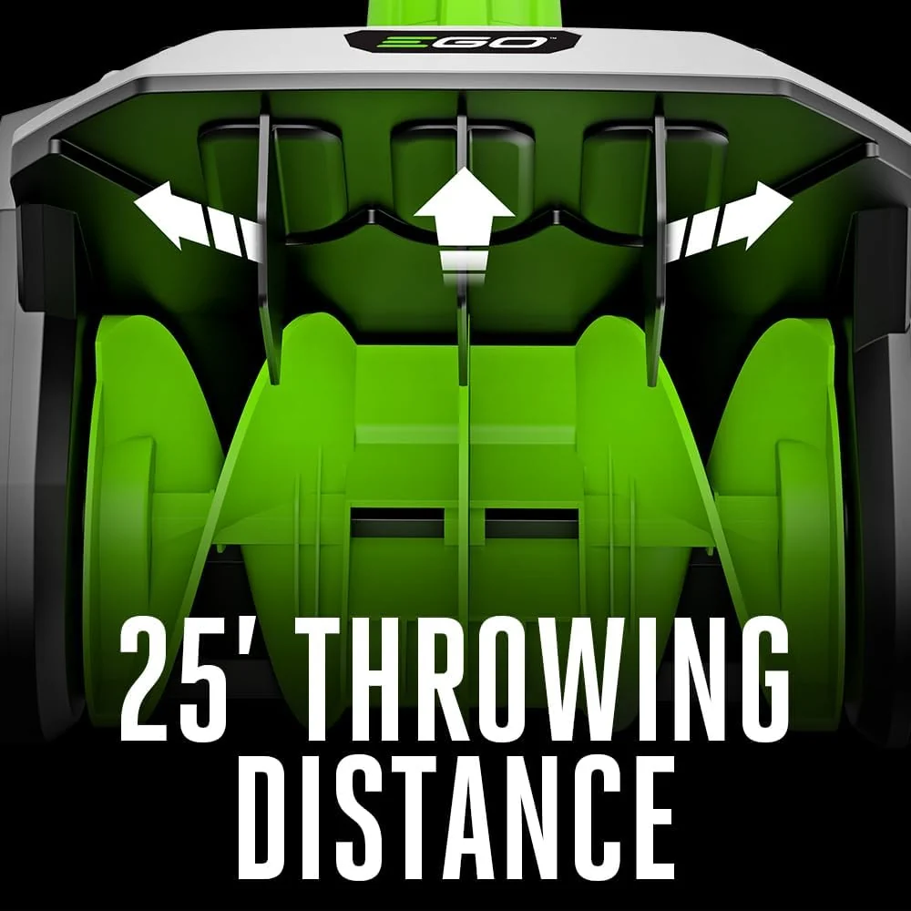 EGO Power+ Cordless Electric Snow Shovel, 12 in, 56V 2.5Ah Battery And Charger - SNS1201 - Image 3 EGO Power+ Cordless Electric Snow Shovel, 12 in, 56V 2.5Ah Battery And Charger - SNS1201 - Image 3