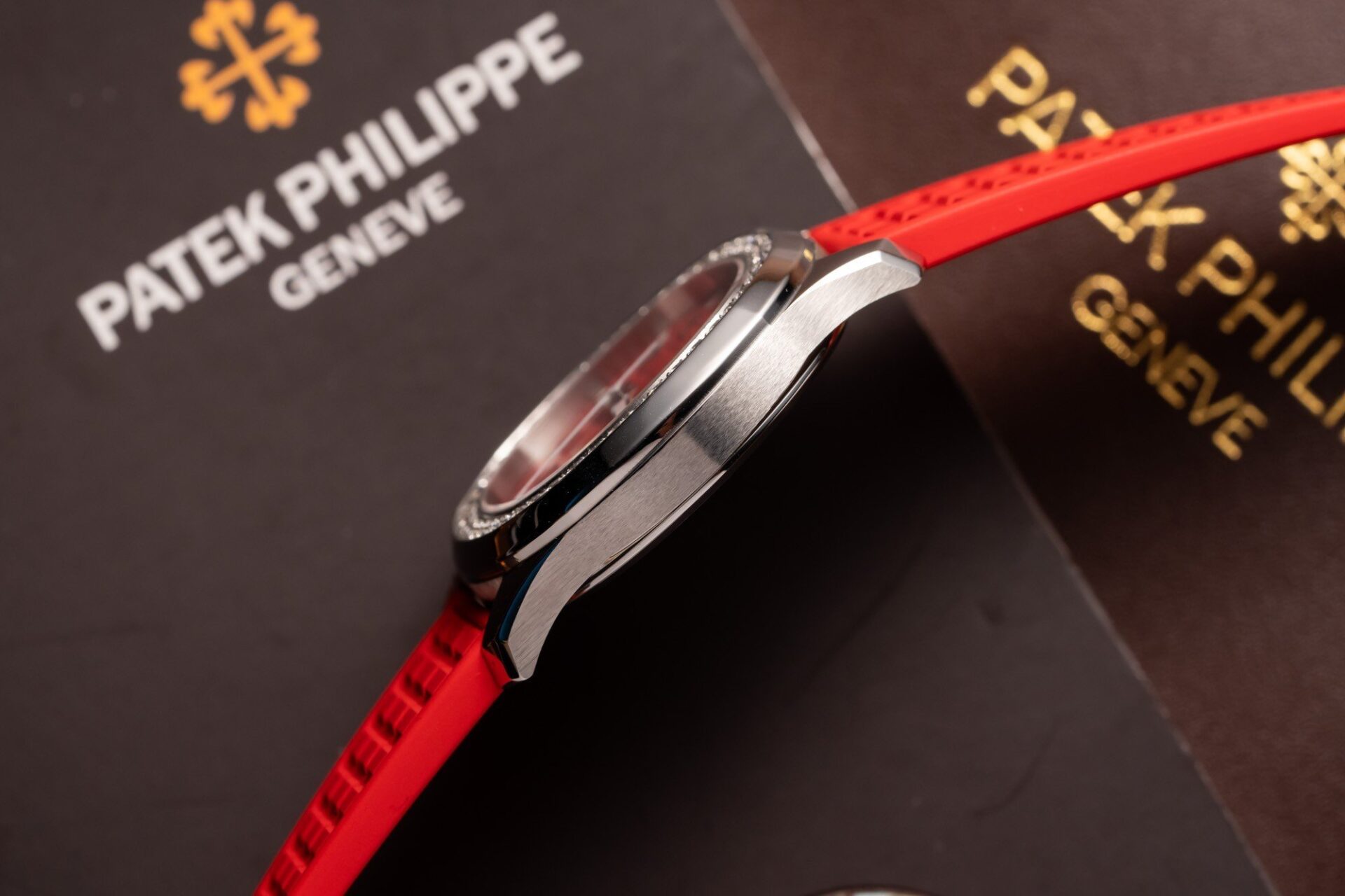 Patek Philippe Aquanaut 5067G Replica Watch Red PPF 35.6mm - Top club