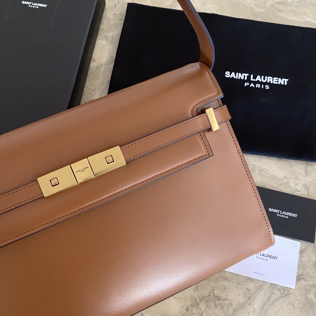 MANHATTAN MEDIUM SHOPPING BAG IN BOX SAINT LAURENT LEATHER1:1High-quality replica