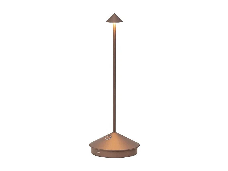 Lampe de table LED Pina Pro Bronze, rechargeable et dimmable - 2,2 W, 2200-2700-3000 K, IP54