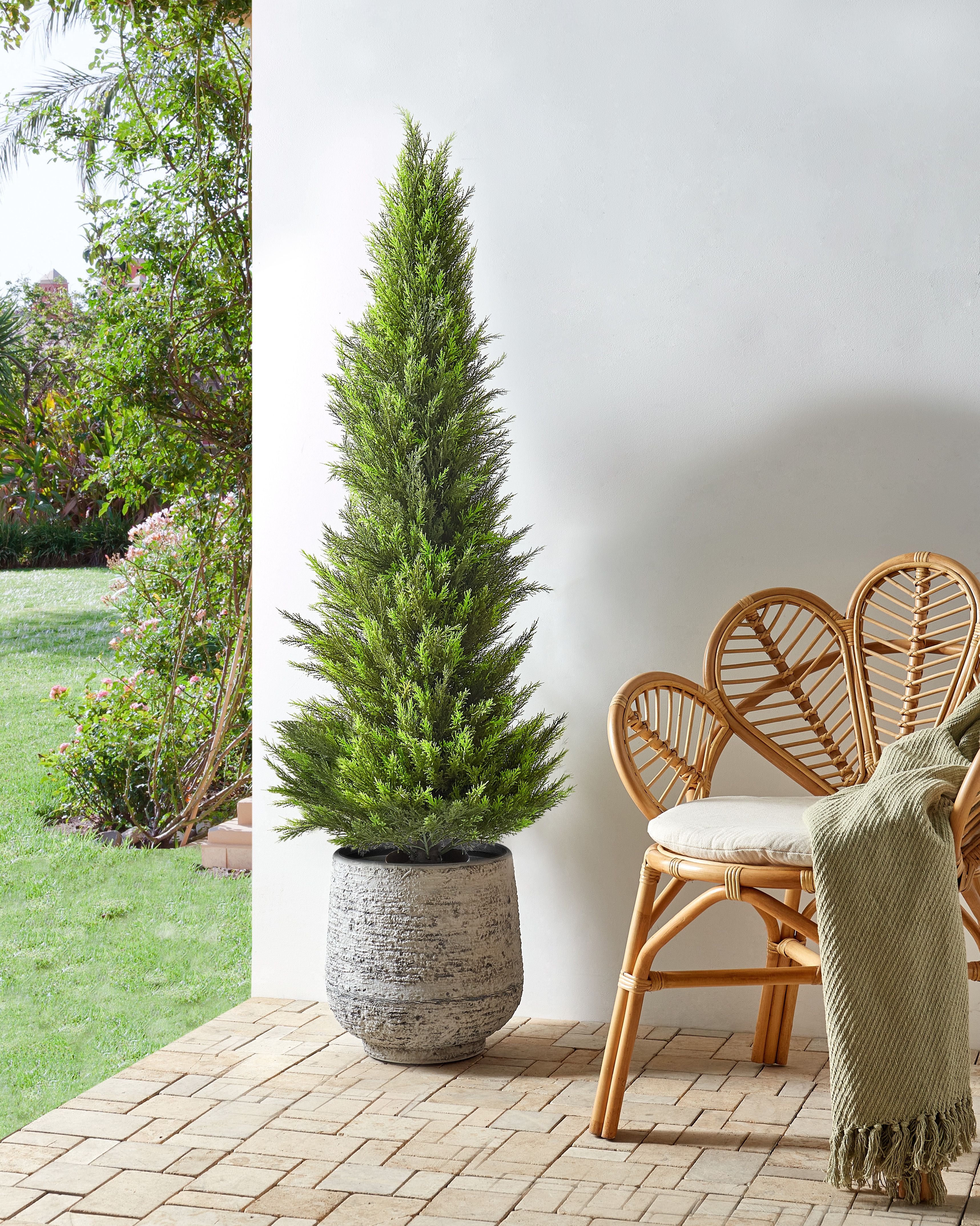 Artificial Plant CEDAR TREE 153 cm Green