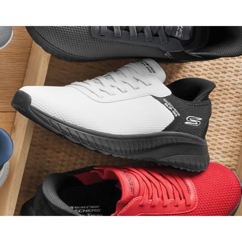 BOBS Men's Slip-Ins Squad Chaos Sneaker by Skechers - MIDNIGHT VELVET CATALOG