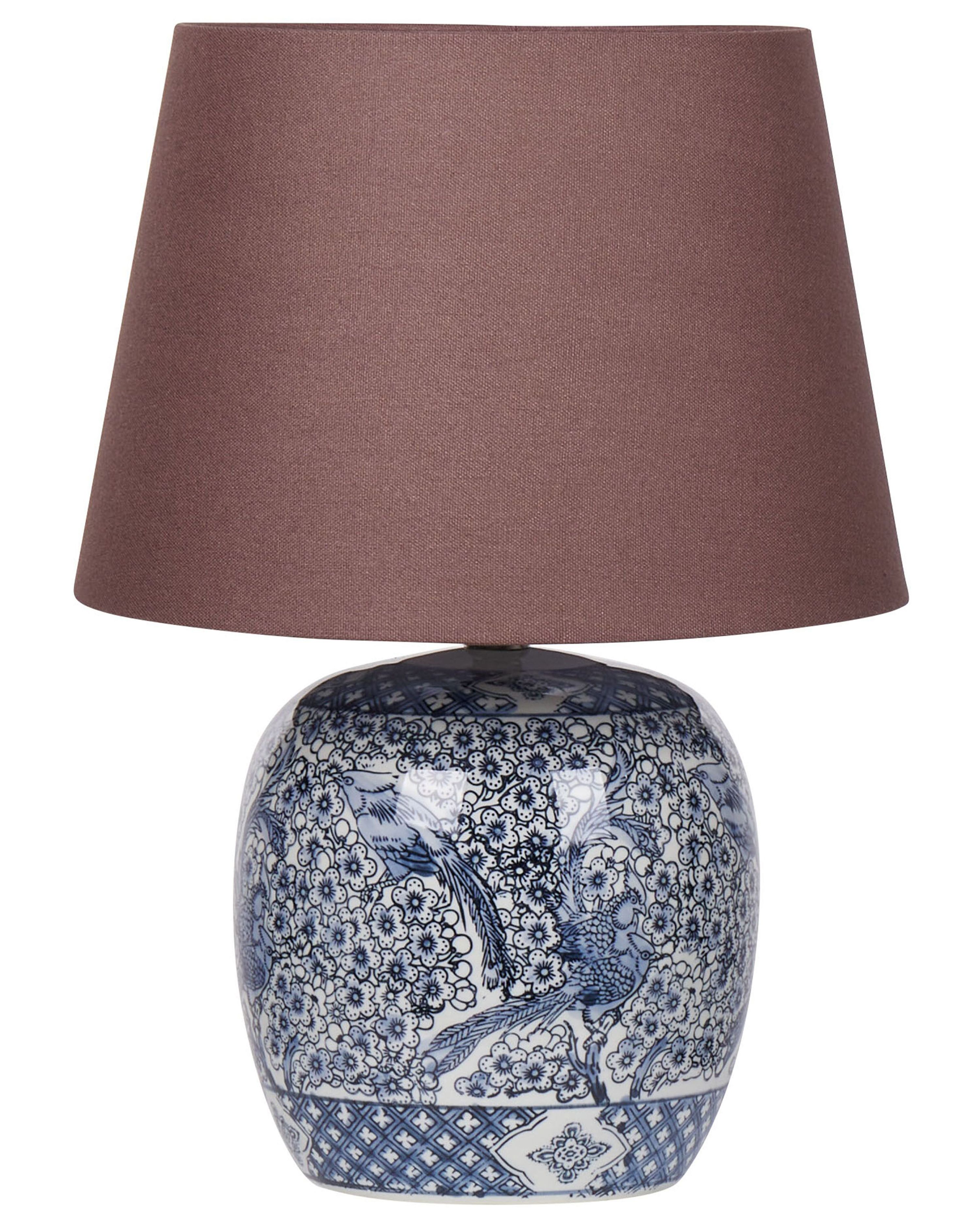 Table Lamp NEIRA Porcelain Brown