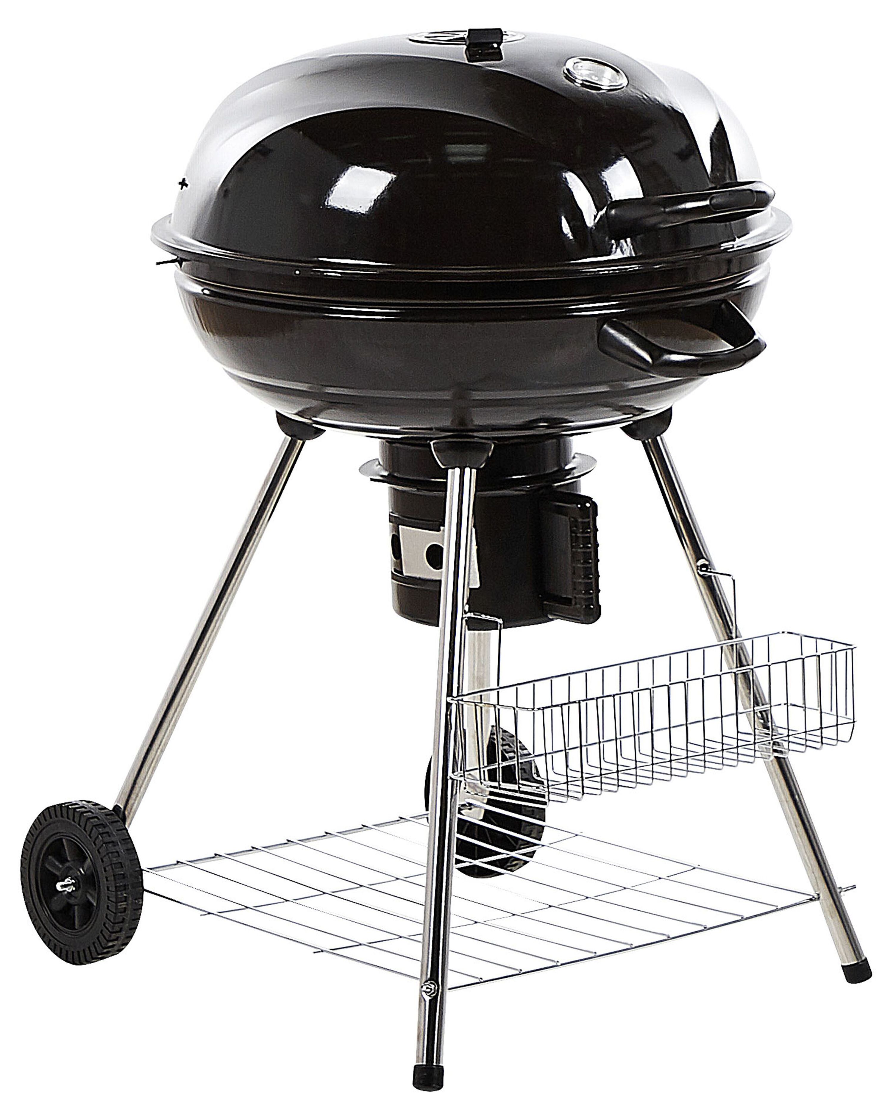 Charcoal BBQ Grill MARAPI Metal Black