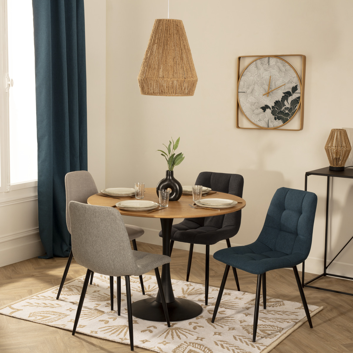 Chair "Sirac" Duck blue