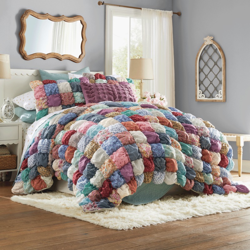 Best of Maggie Oversized Puff Quilt Bundle - MIDNIGHT VELVET CATALOG