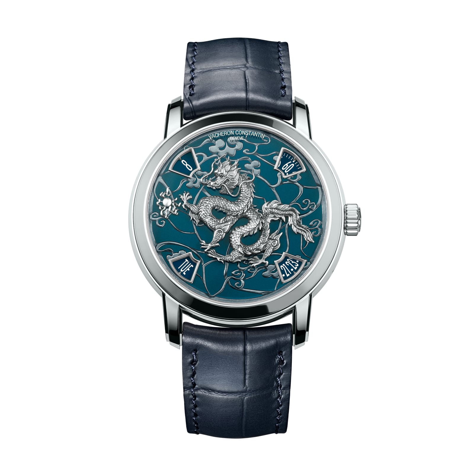 Replica Watches Fake Vacheron Constantin Metiers d'Art The legend of the Chinese zodiac �C Year of the dragon Limited edition 40 MM PLATINUM(1:1 replica) - Top club