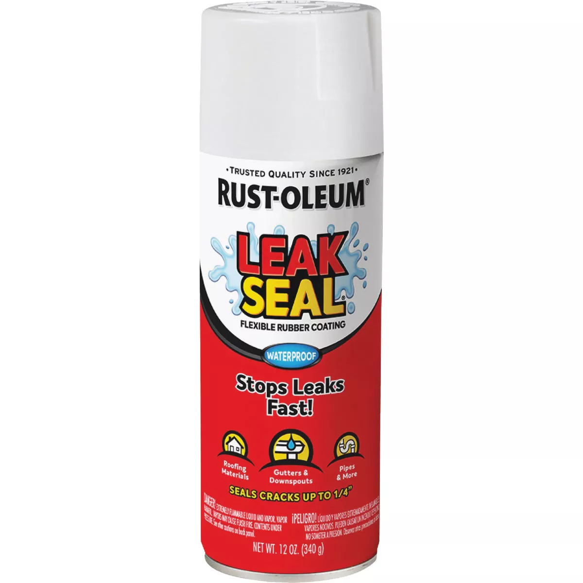 Rust-Oleum LeakSeal 12 Oz. Flexible Rubber Coating, White