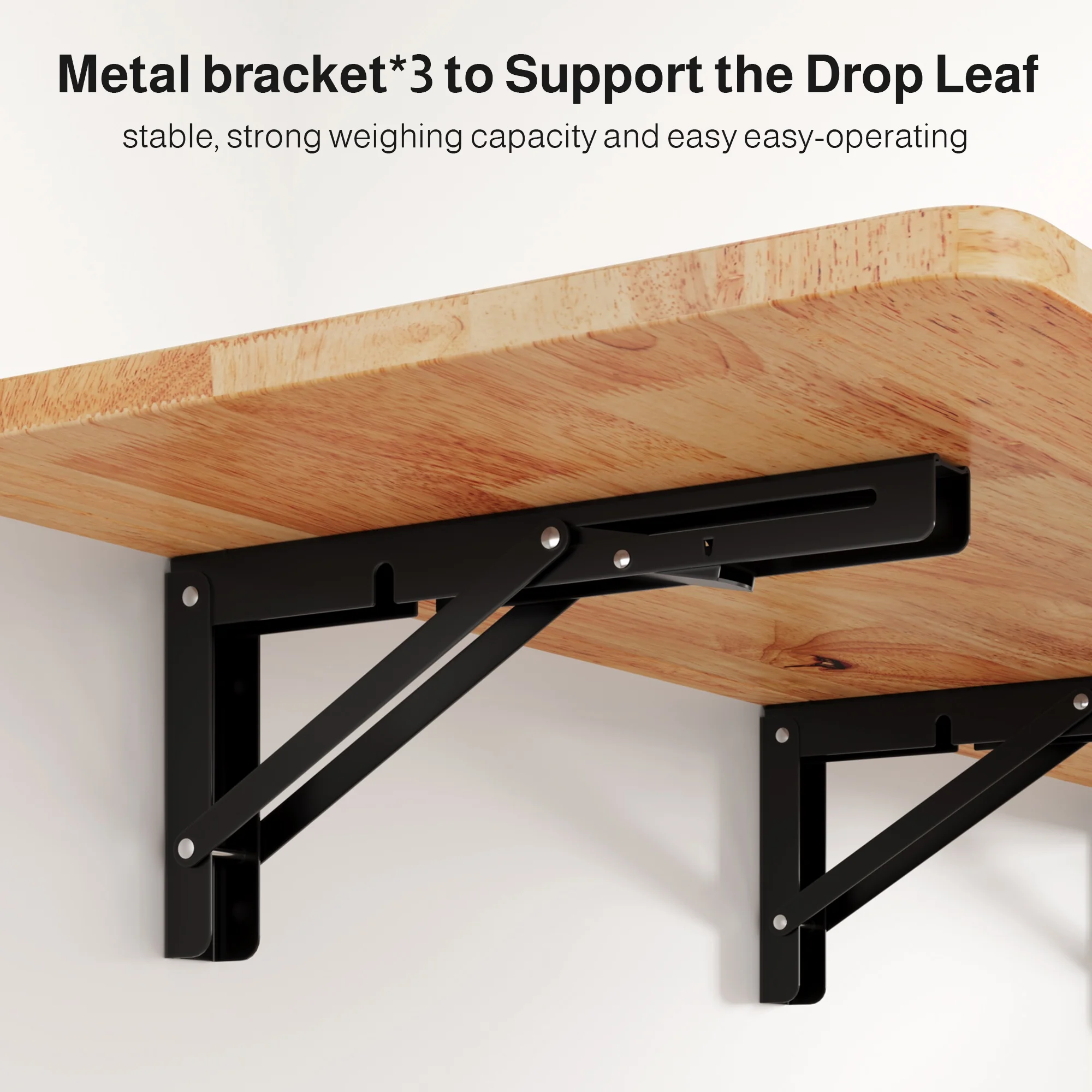 Noelse Kitchen Island with Storage, Island Table for Kitchen with Drop Leaf, Spice Rack, Towel Bar for Small Kitchens, White - Image 6