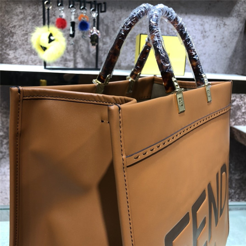 fendi sunshine tote brown - Replicaclubs