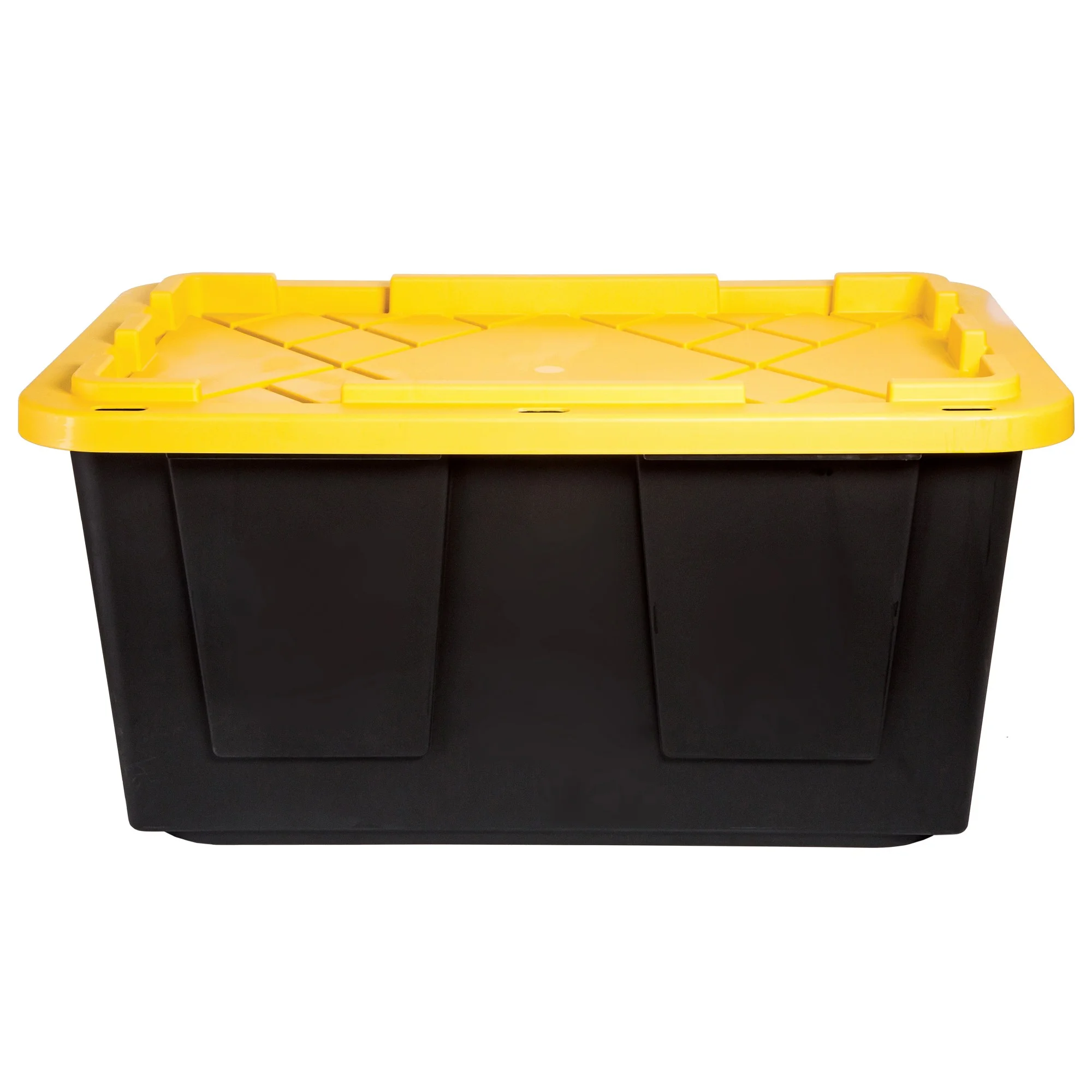 Greenmade 4 Pack Heavy-Duty Plastic Storage Boxes with Lids, 27 Gallon (4)