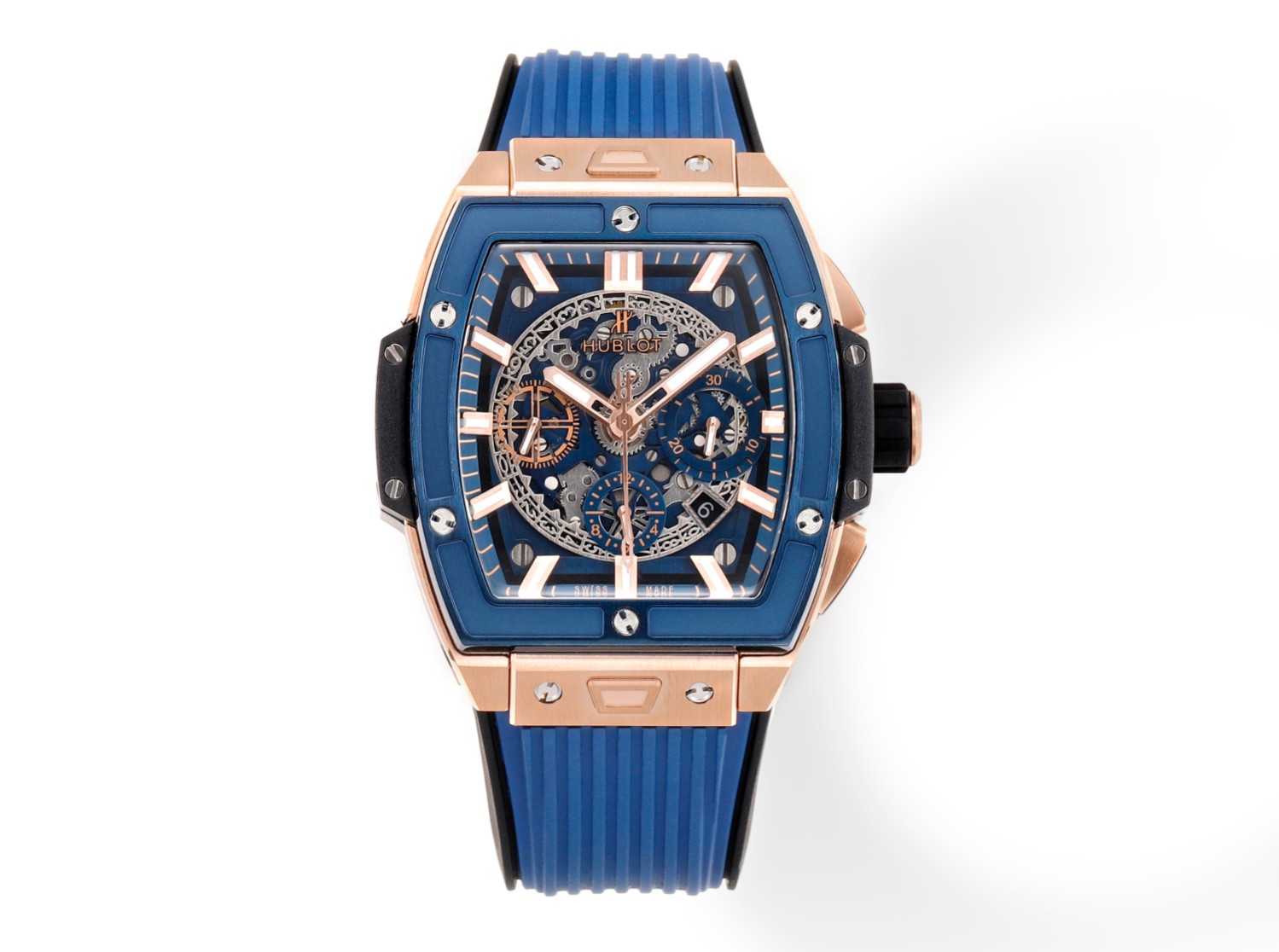 Hublot Spirit of Big Bang Textured Rubber Strap(1:1 replica) - Elite Watch Atelier