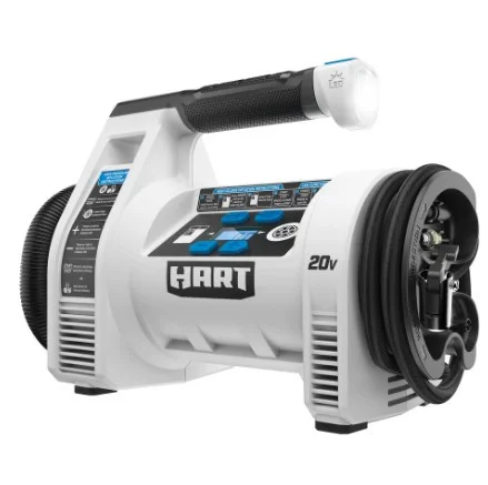 HART 20V Dual Function Inflator with 2-Pack 4AH Battery Kit Bundle - Image 2