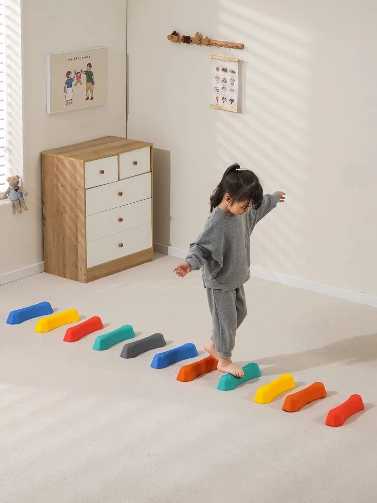 BalanceSteps - Motorische Ontwikkeling en Plezier - Levendige Stapstenen voor Actief Spelen