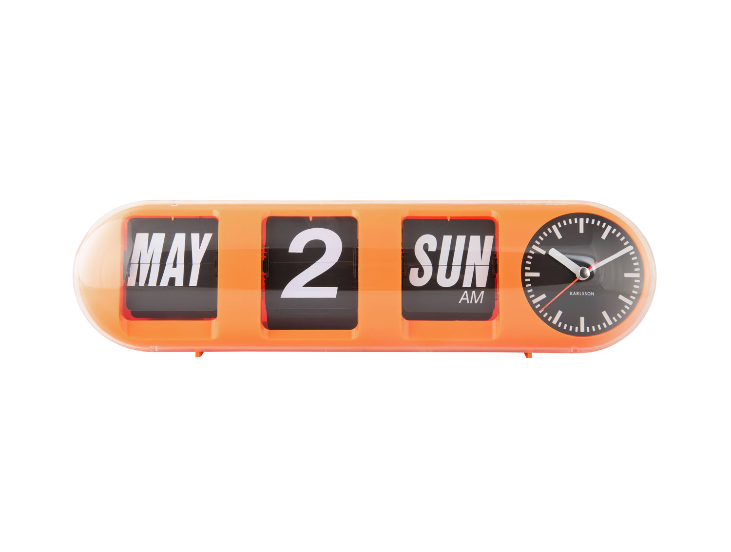 Karlsson - Wall Clock Tube Flip