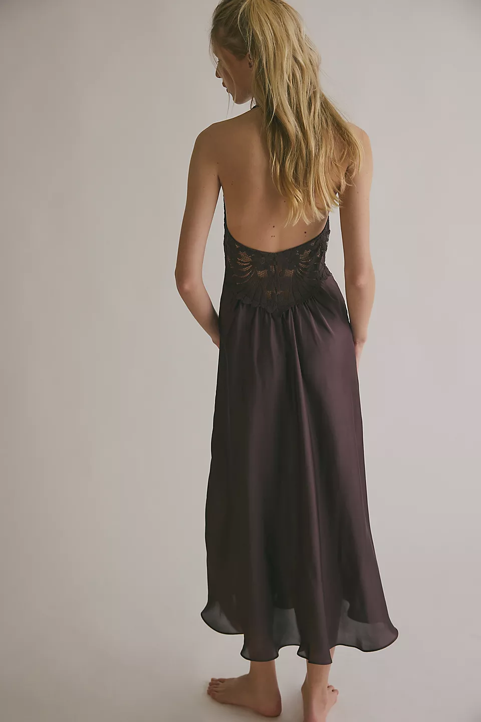 Petal Party Midi Slip Dress