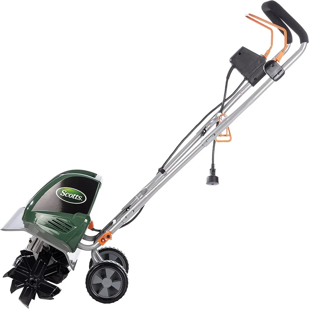 Scotts Outdoor Power Tools 14 Amp 20-Inch Electric Garden Tiller Cultivator - Green - Image 3 Scotts Outdoor Power Tools 14 Amp 20-Inch Electric Garden Tiller Cultivator - Green - Image 3