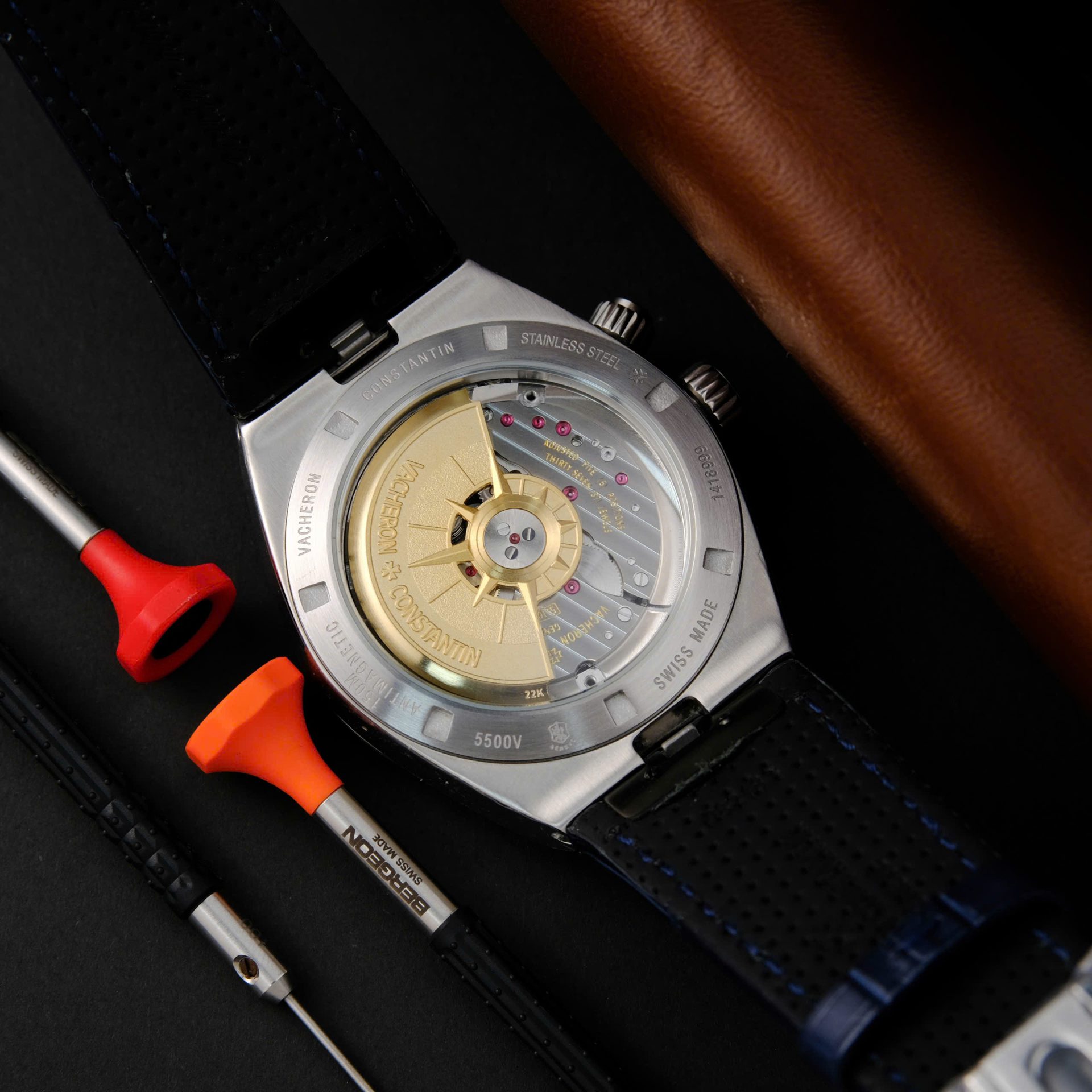 Vacheron Constantin Overseas Dual Time 7900V Replica Watch Blue Dial PZ Factory 41mm - Top club