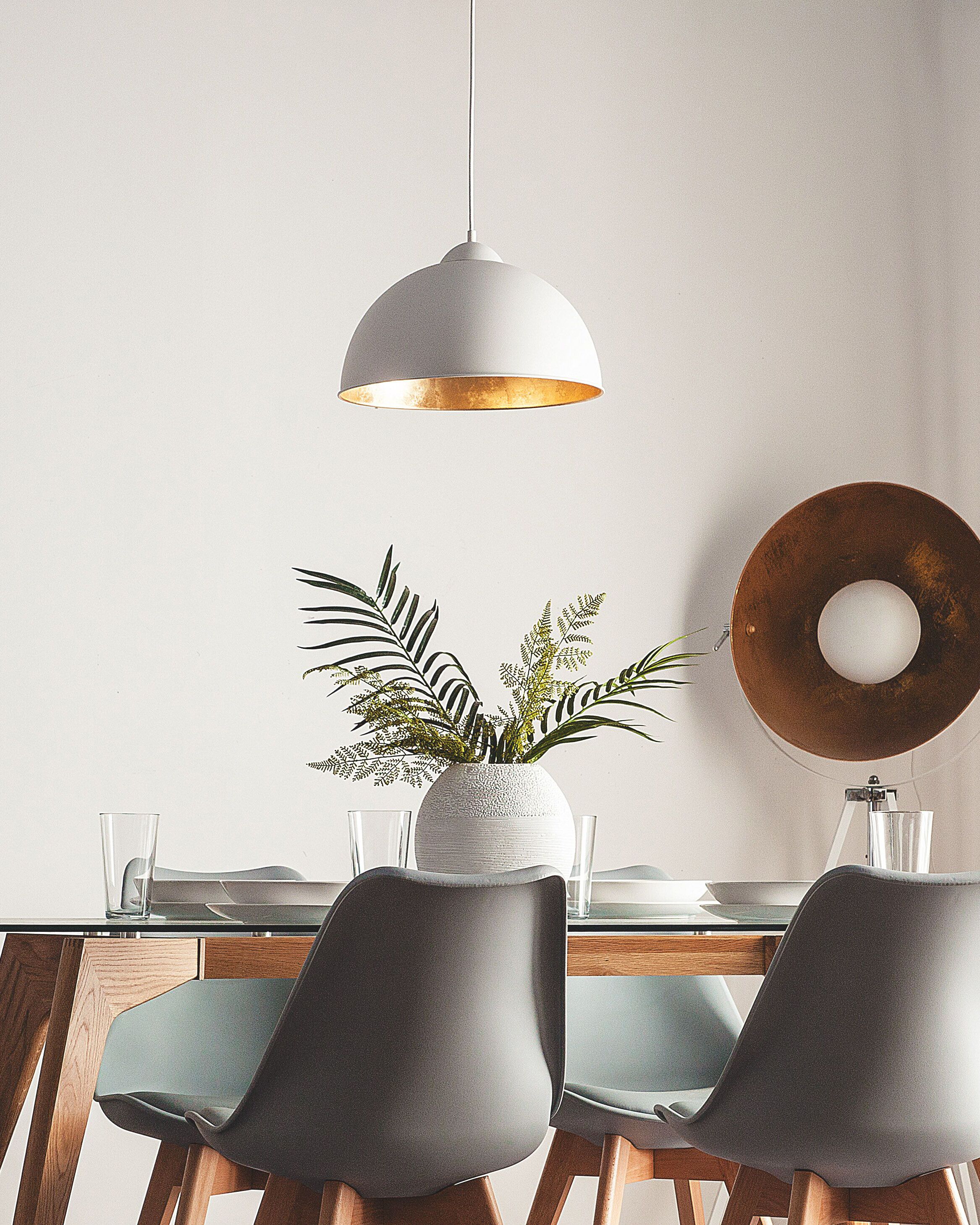 Pendant Lamp CETINA Metal White