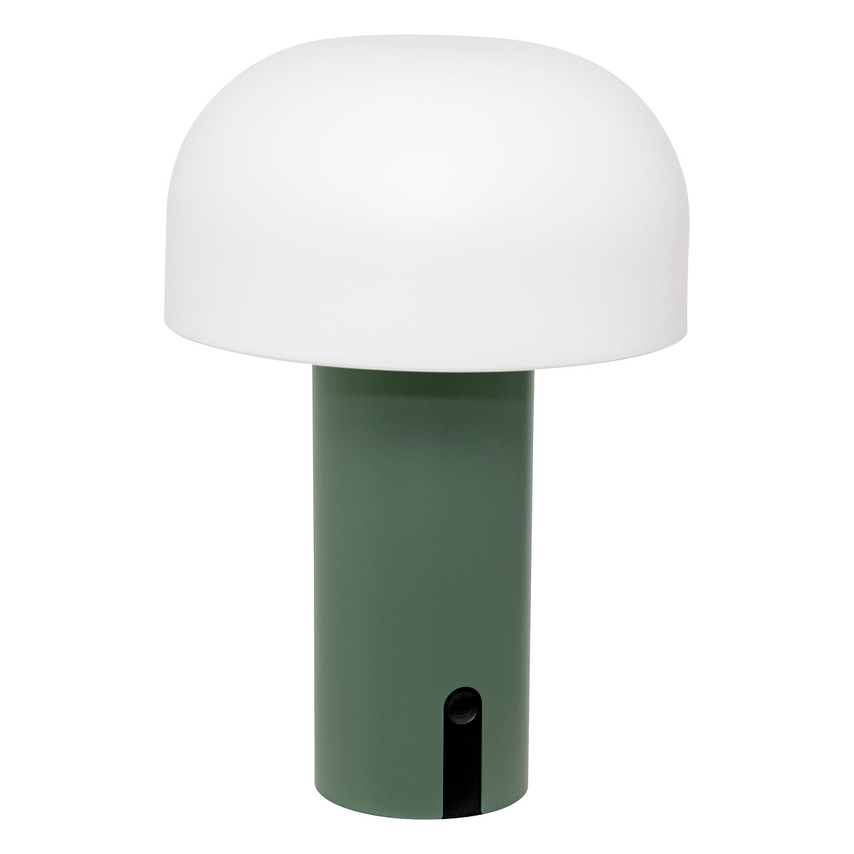 LED USB outdoor lamp "Jany" Olive Green, H. 22 cm