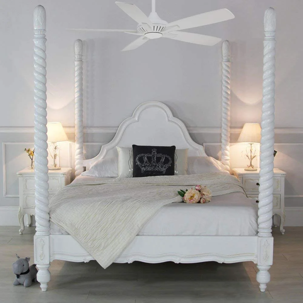 Ceiling Fan With Light Kit In Transitional Style 12 Inches Tall By 52 Inches Wide-White Finish Minka Aire Fans F1000-Wh