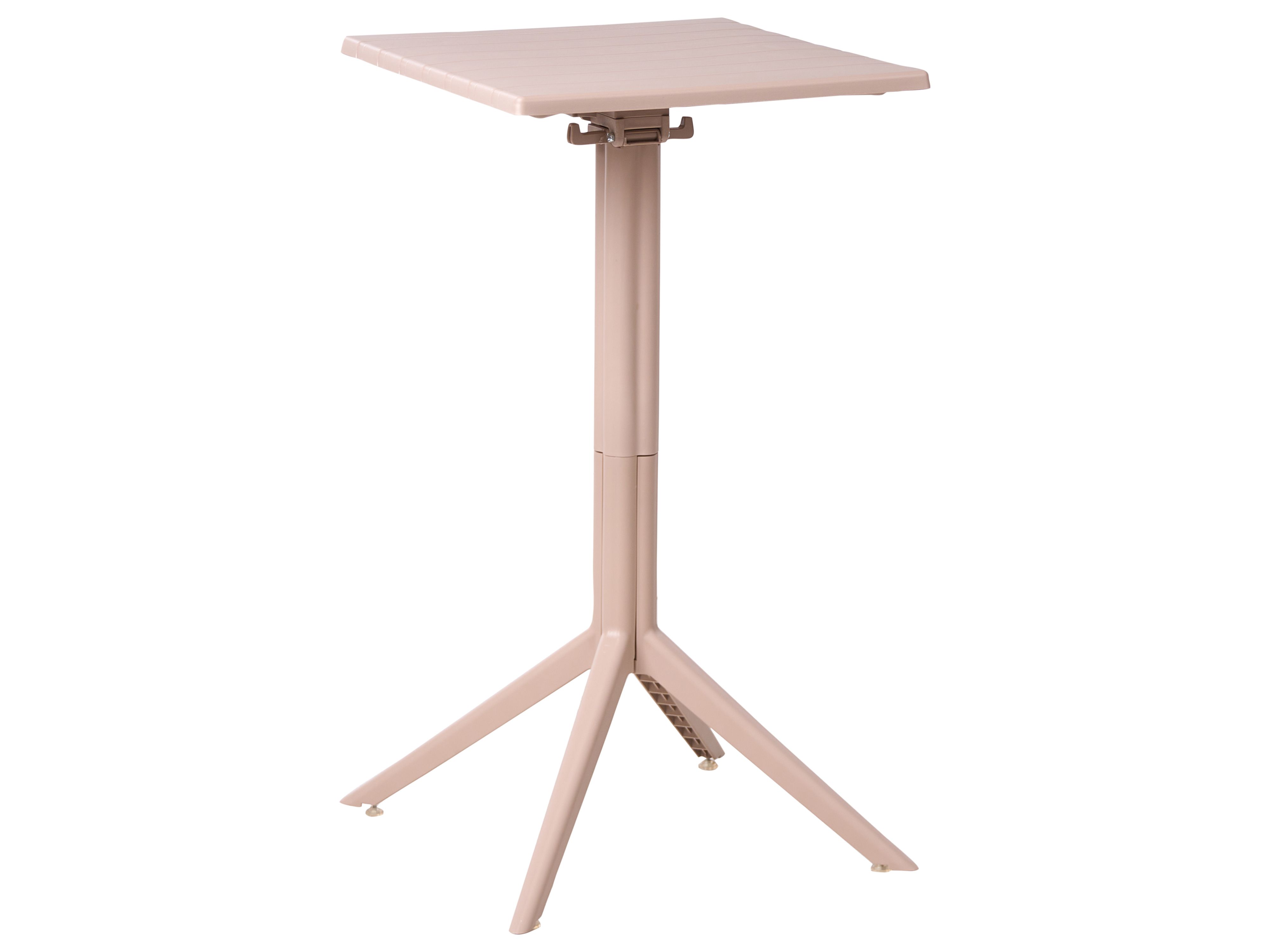 Garden Bar Table LEMNOS 60 cm 60 cm Beige