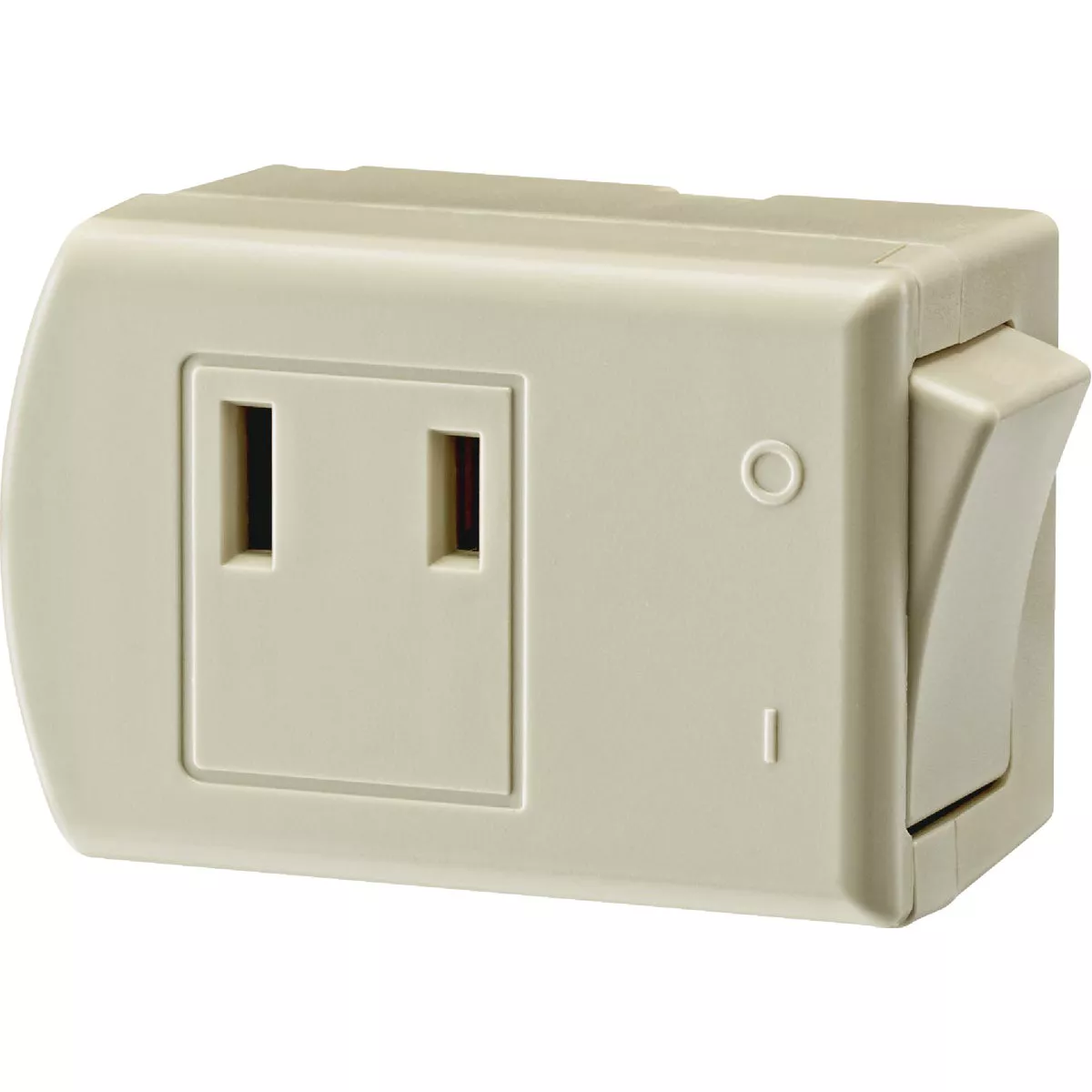 Leviton Ivory 13A Plug-In Switch Adapter