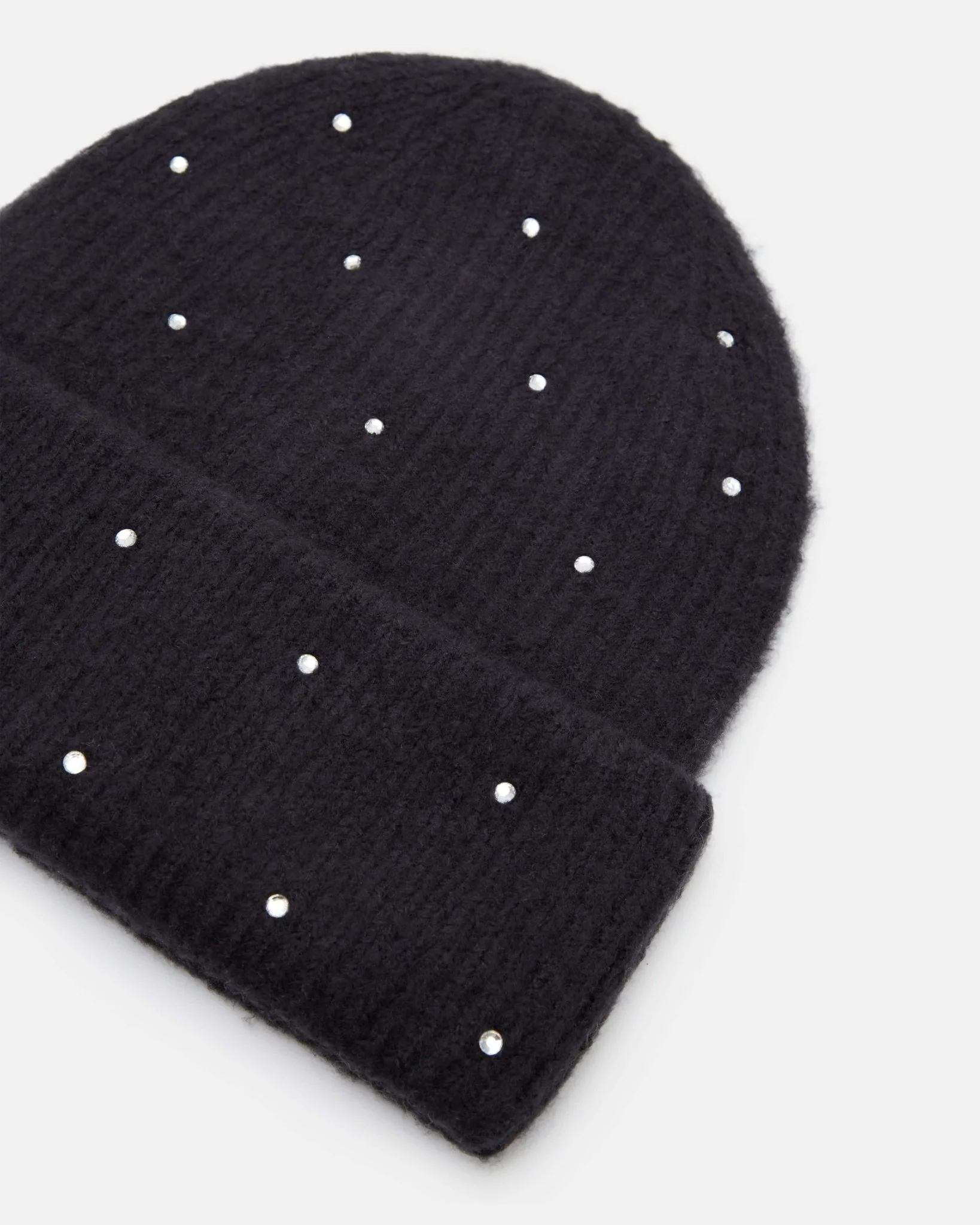 BONNET DOU/STUD - A strass noir