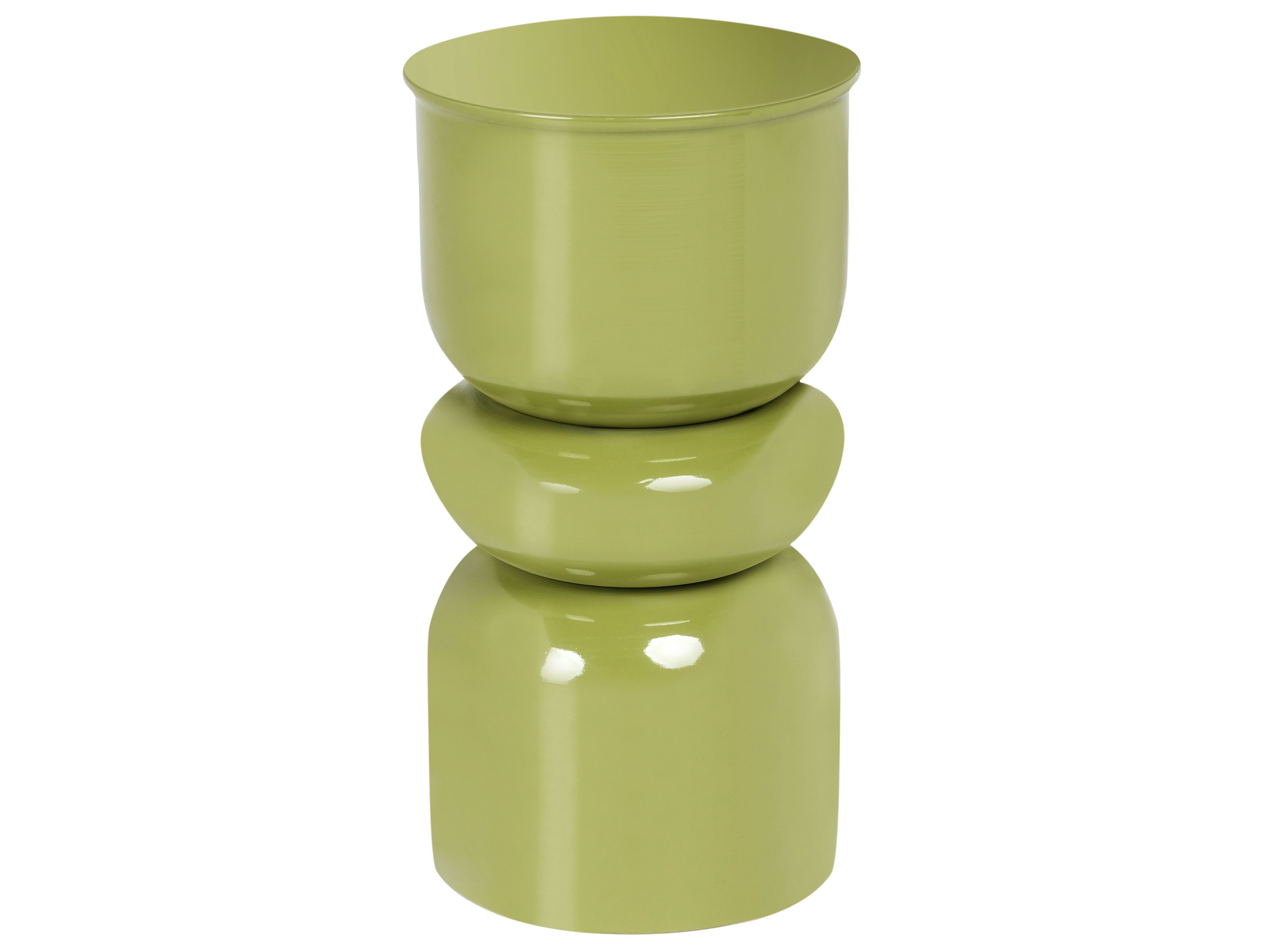 Side Table PAGE Metal Olive Green