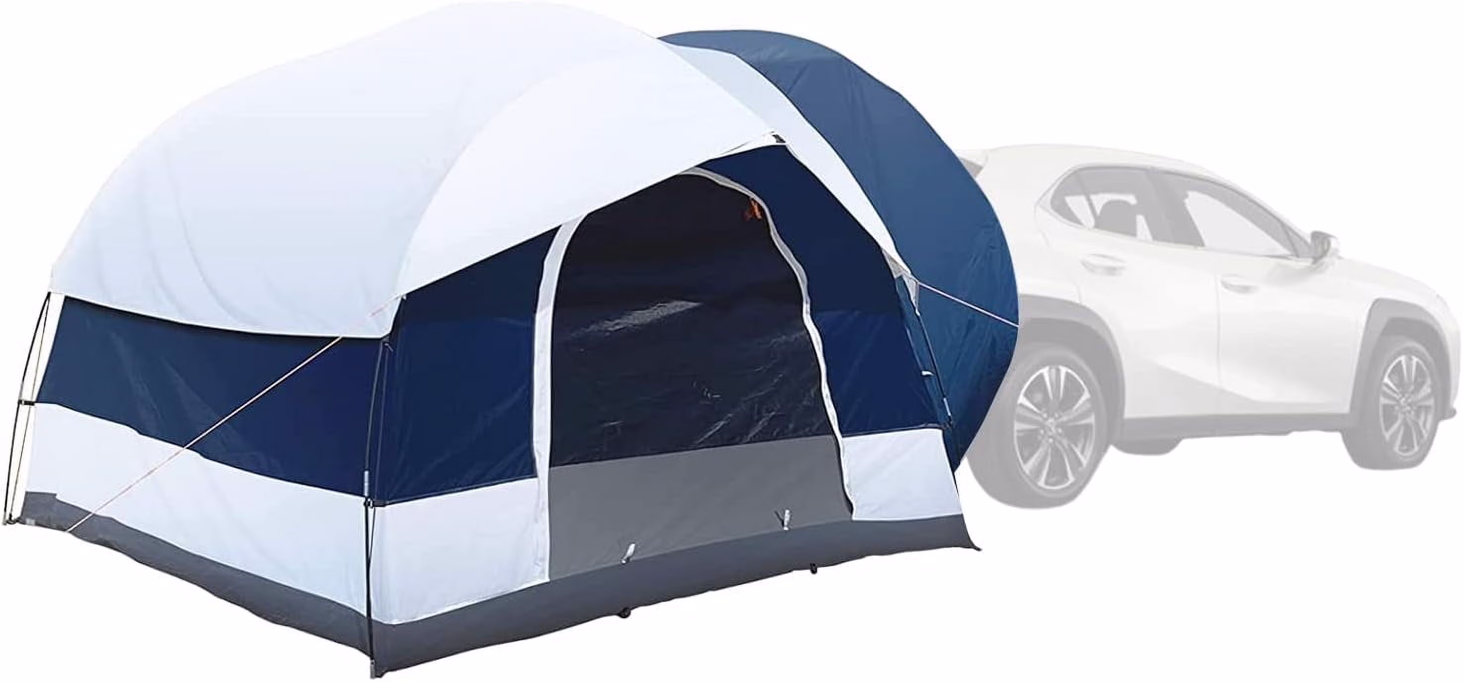 SUV Tent for Camping, Universal Car Tent 4-6 Person SUV Tailgate Tent Sun Shelter Camping Tent for Camping SUV Outdoor Travel (US Stock)
