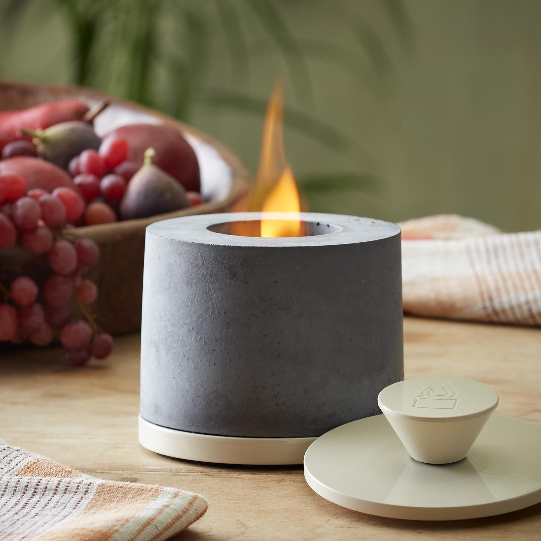 Tabletop Fire Pit With Snuffing Lid - Sundance Clothing