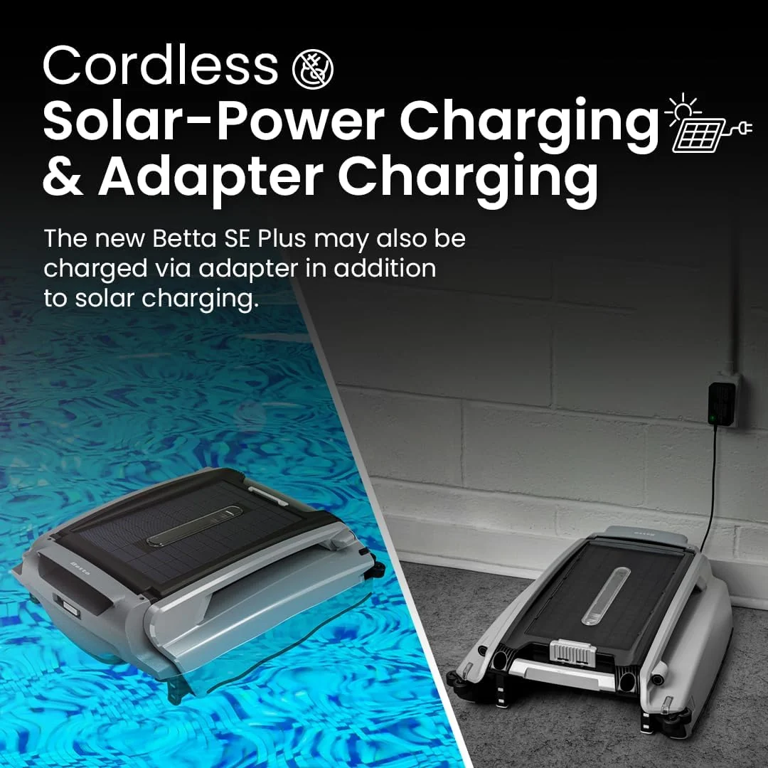 Betta Solar-Powered Robotic Pool Skimmer With Twin SCT Motors - SE Plus - Image 3 Betta Solar-Powered Robotic Pool Skimmer With Twin SCT Motors - SE Plus - Image 3