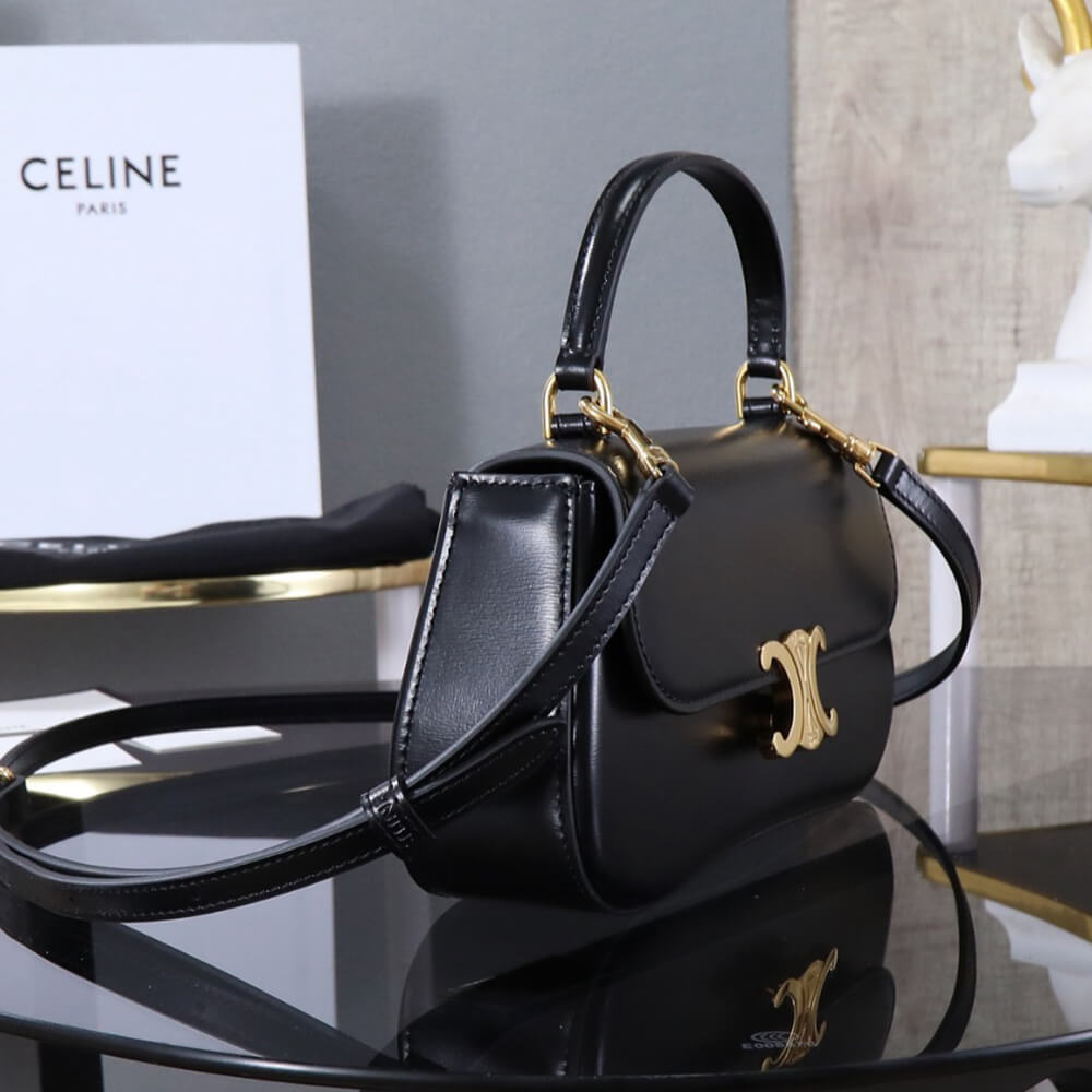 TEEN CELINE LOLA in shiny calfskin(HIGH-END GRADE)1:1High-quality replica