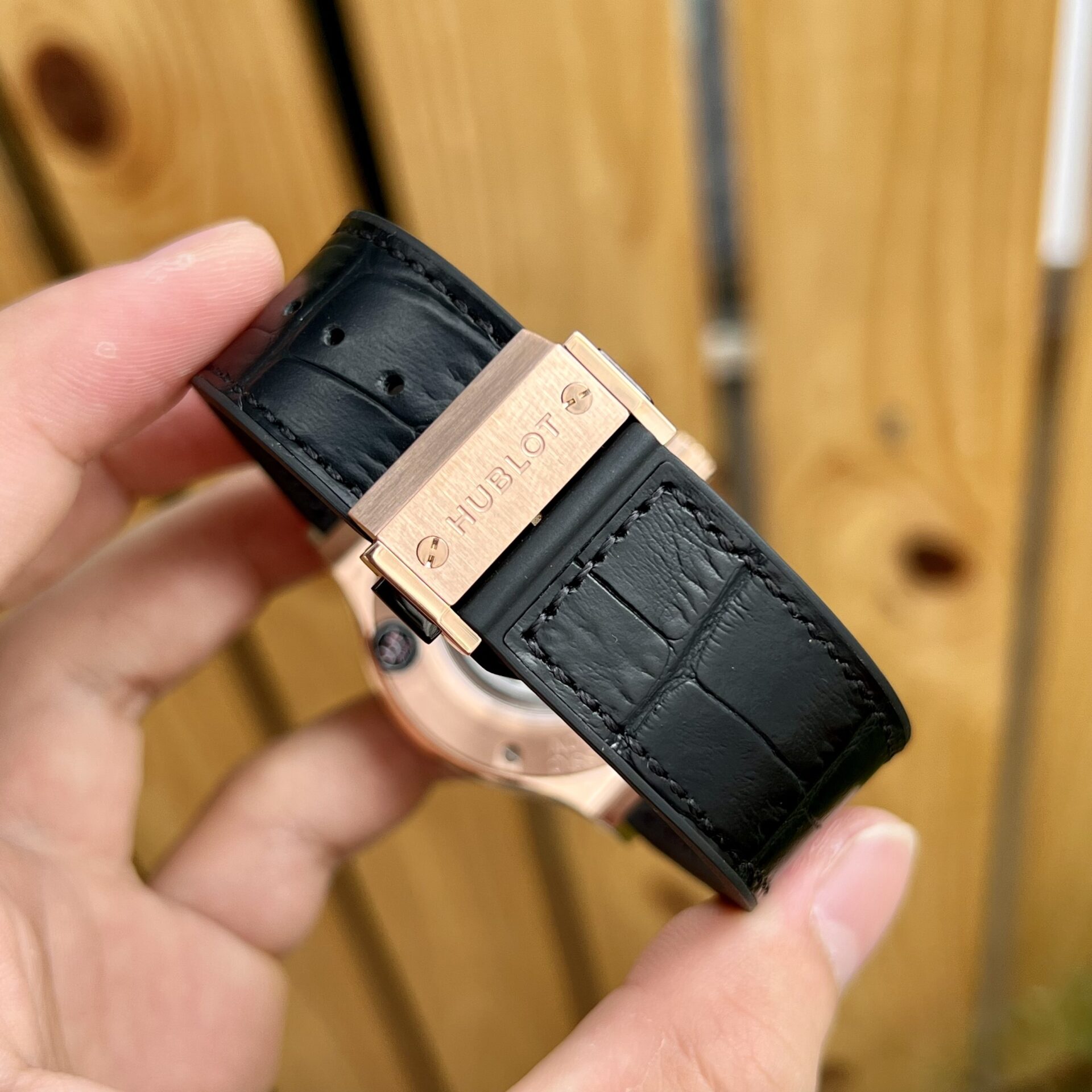 Hublot Replica 1:1 Watch Classic Fusion Titanium King Gold Black JJF 2023 42mm - Top club