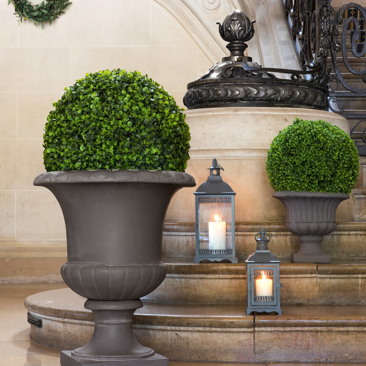Artificial boxwood ball Green, D.38 cm