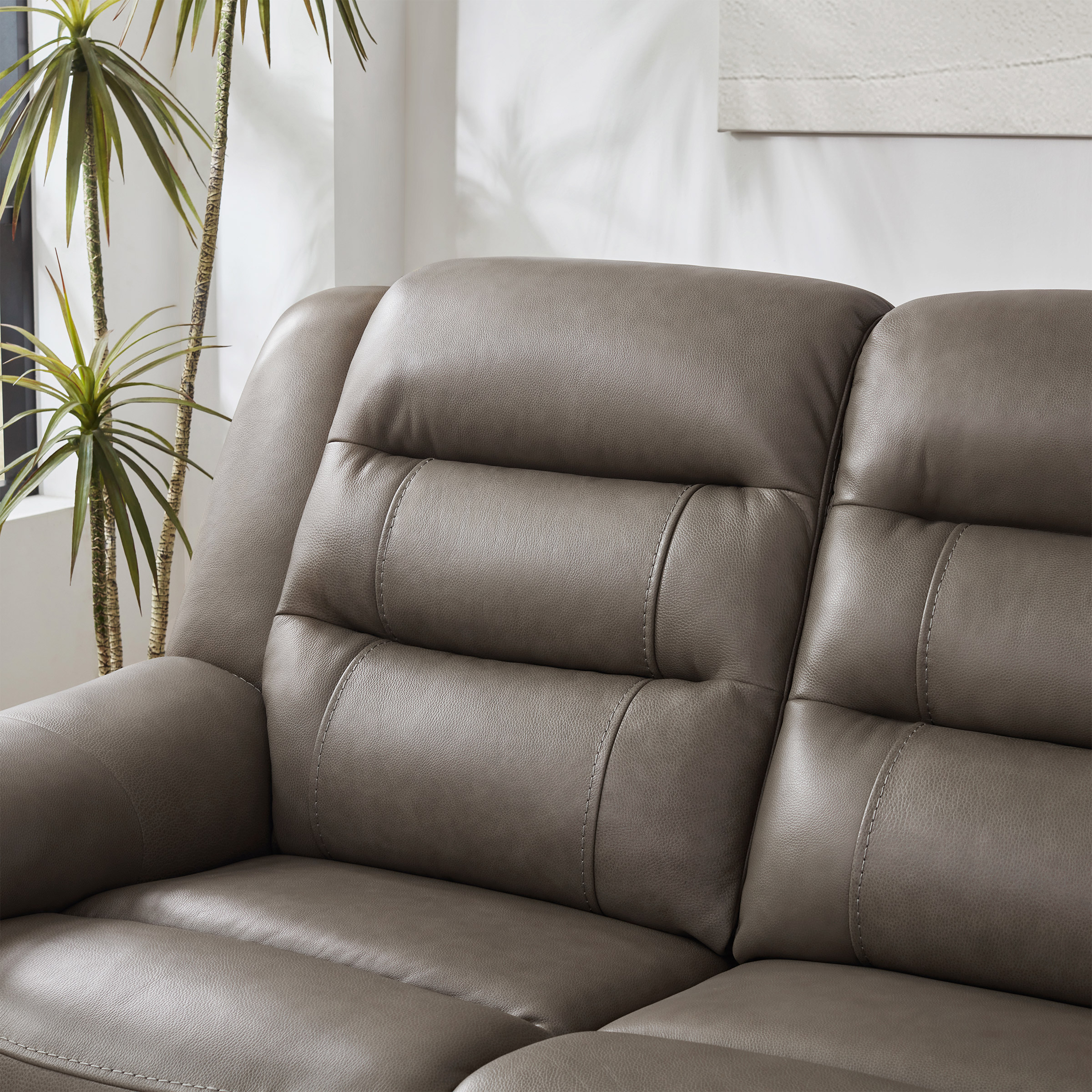 Mason Leather Power Reclining Sofa with Power Headrests - Image 7