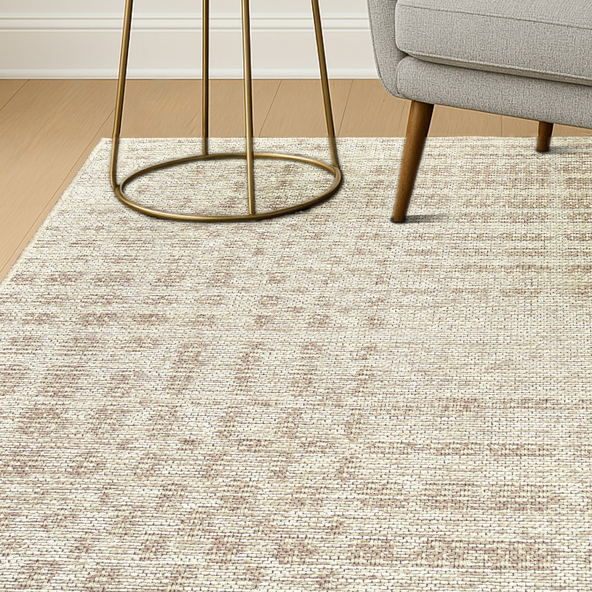 Avante Area Rug, Caseus Ivory, 5’ x 7’
