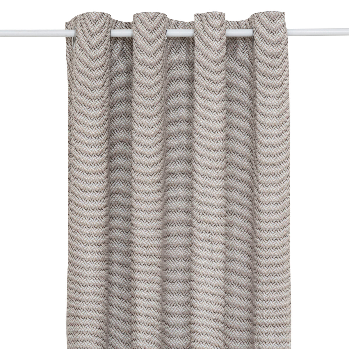 Velvet effect blackout curtain "Yupi" Linen, 135x260 cm
