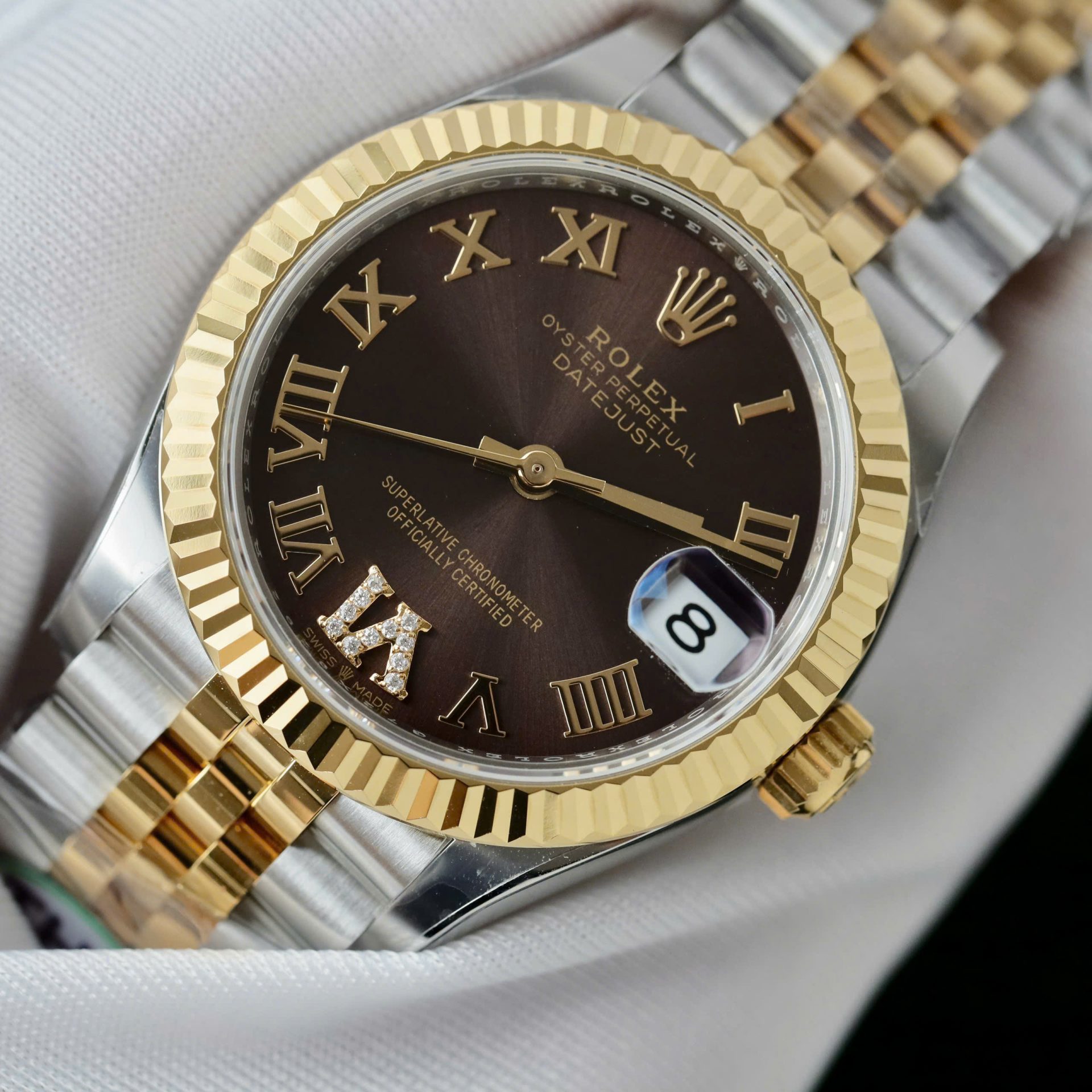 Rolex DateJust Best Replica Watches Jubilee Strap THB Factory 31mm - Elite Watch Atelier