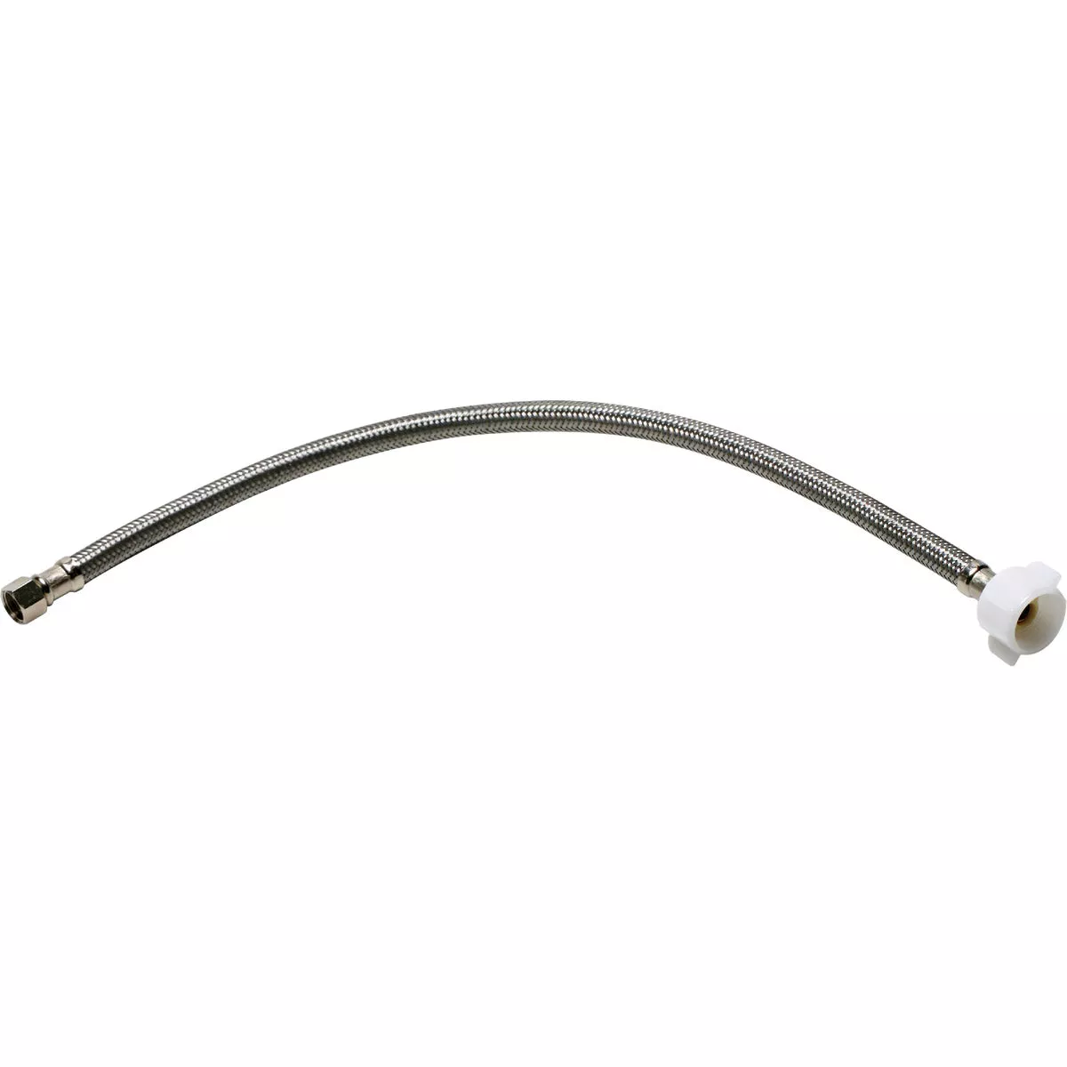 Fluidmaster 3/8 In. Comp x 7/8 In. Ballcock x 16 In. L Braided Stainless Steel Toilet Connector