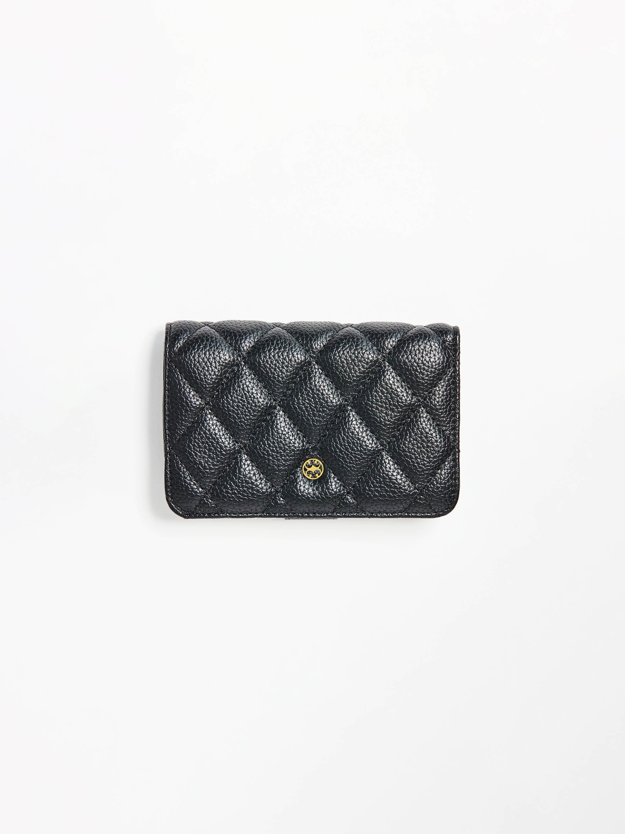Essential Quilted Wallet | Black
