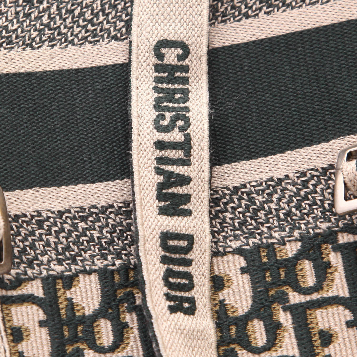 Dior Diorcamp shoulder bag in green monogram canvas Oblique1:1High-quality replica