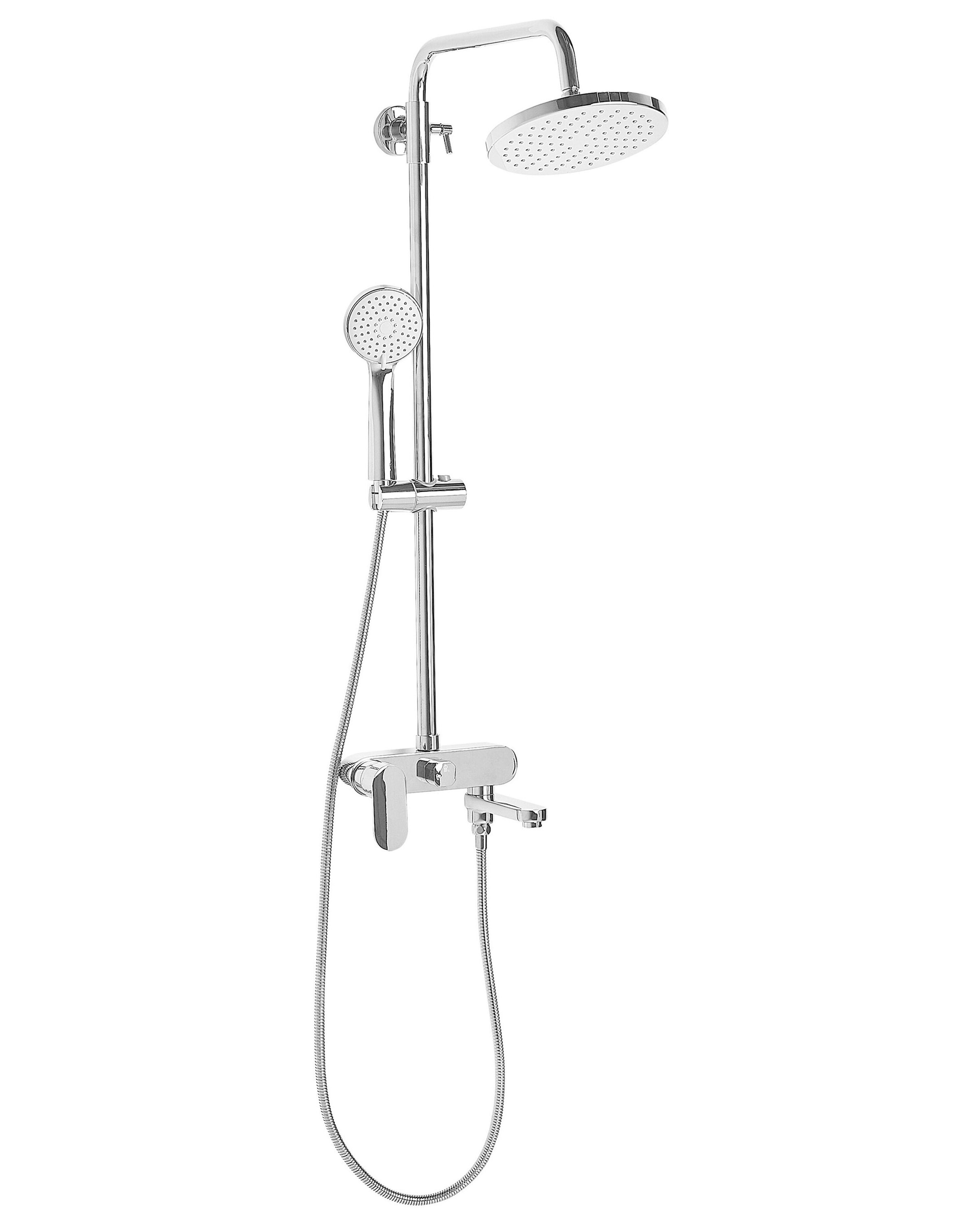 Mixer Shower Set with Rainshower GURARA Silver