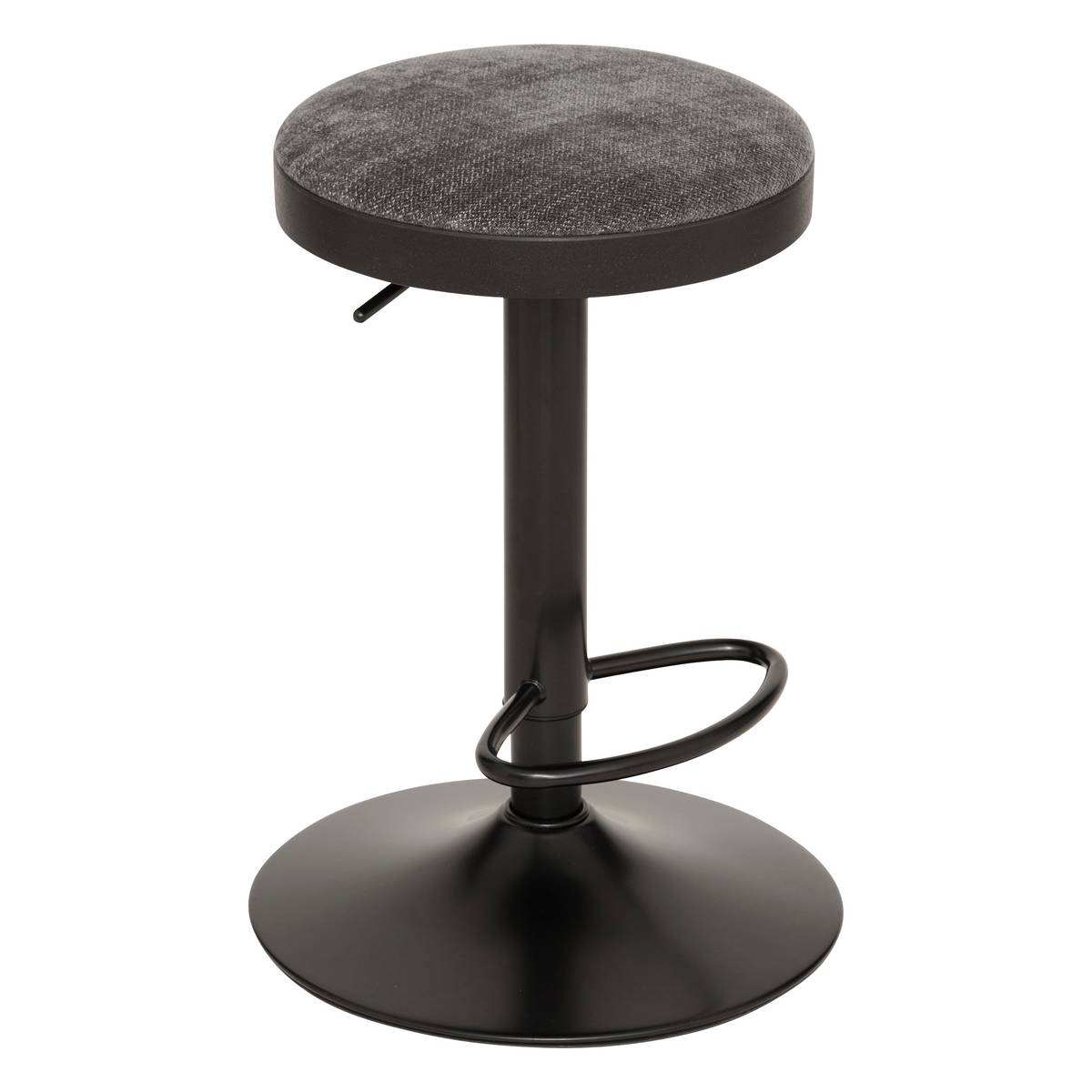 Set of 2 "Ilsa" stools Dark Grey, 41.5x41.5 cm