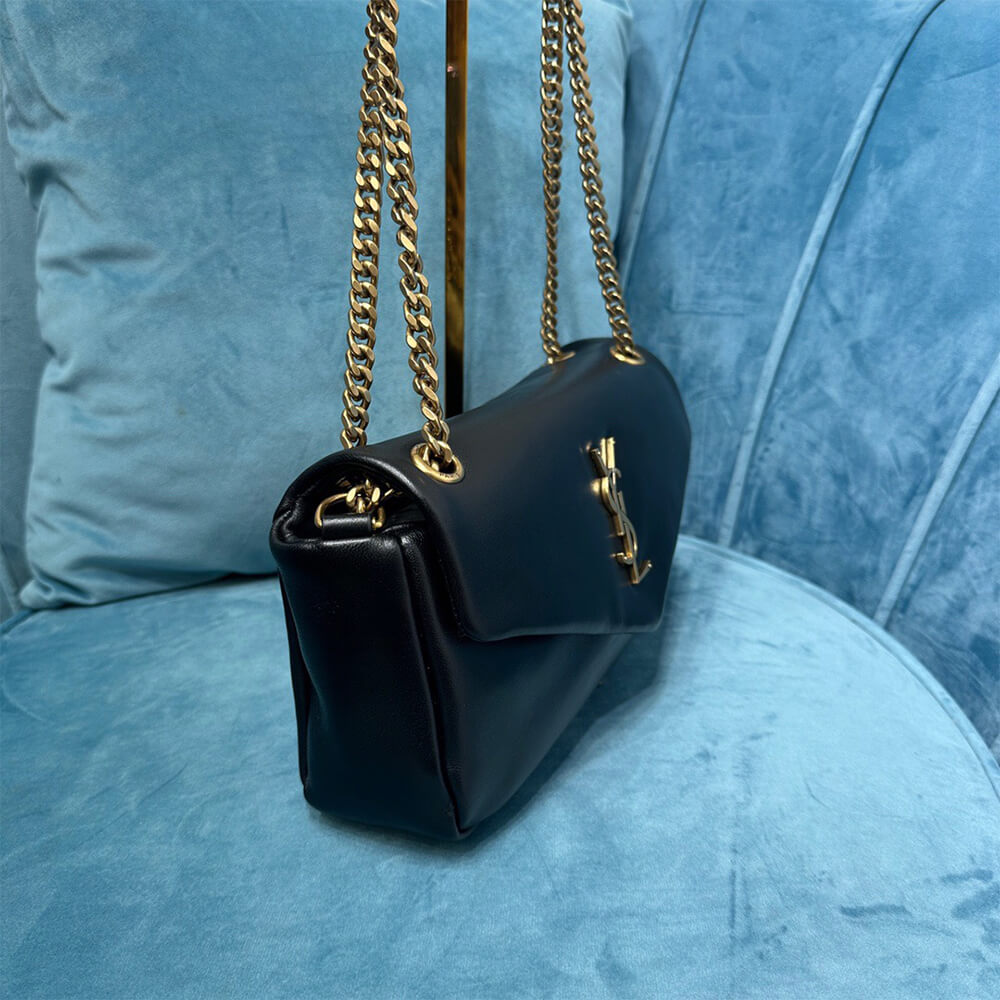 YSL Calypso Small Bag In Plunged Lambskin1:1High-quality replica