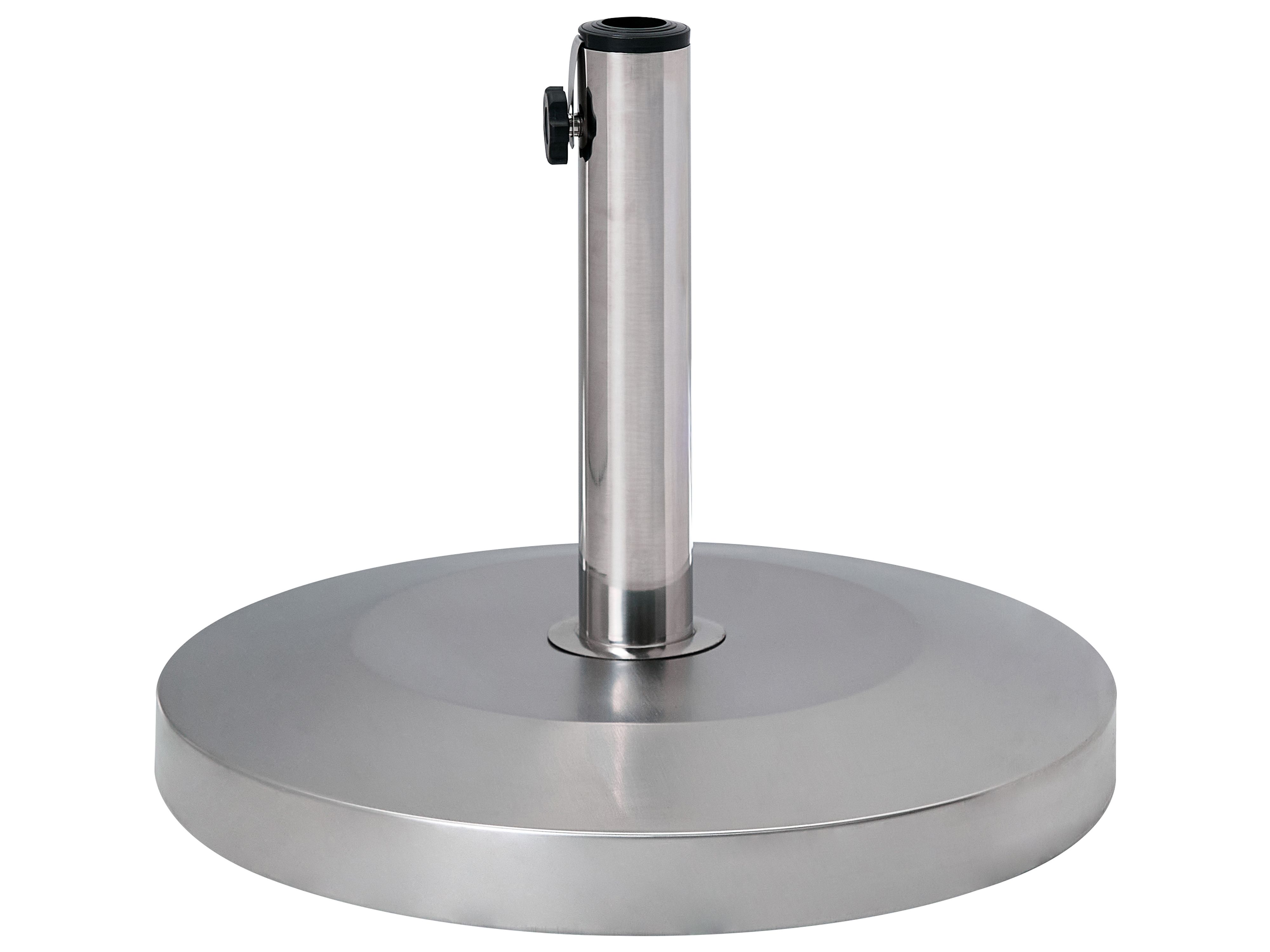 Parasol Base CRAVEGGIA Silver Round 25 kg