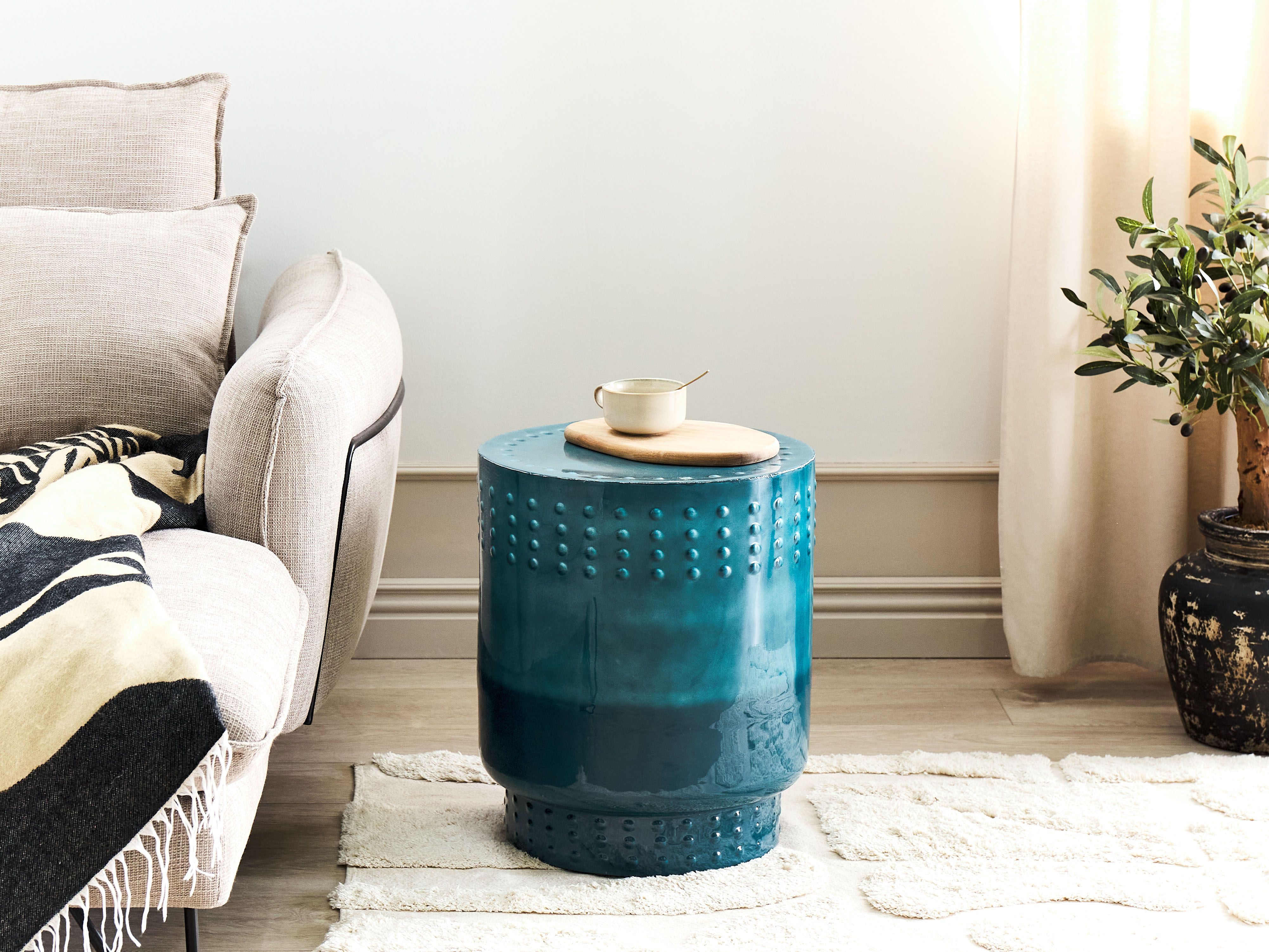 Side Table ABRA Metal Teal